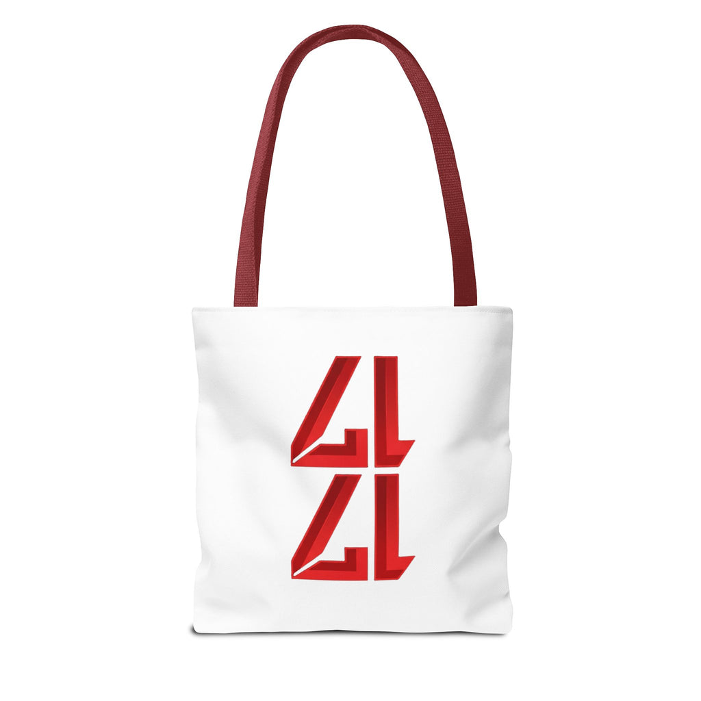 Dripping Blood Graphic Tote Bag — Red Horror Aesthetic Tote
