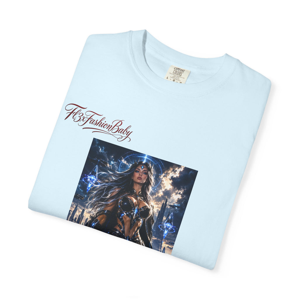 Fantasy Warrior Graphic T-Shirt — "FB7FashionBaby" Logo Tee