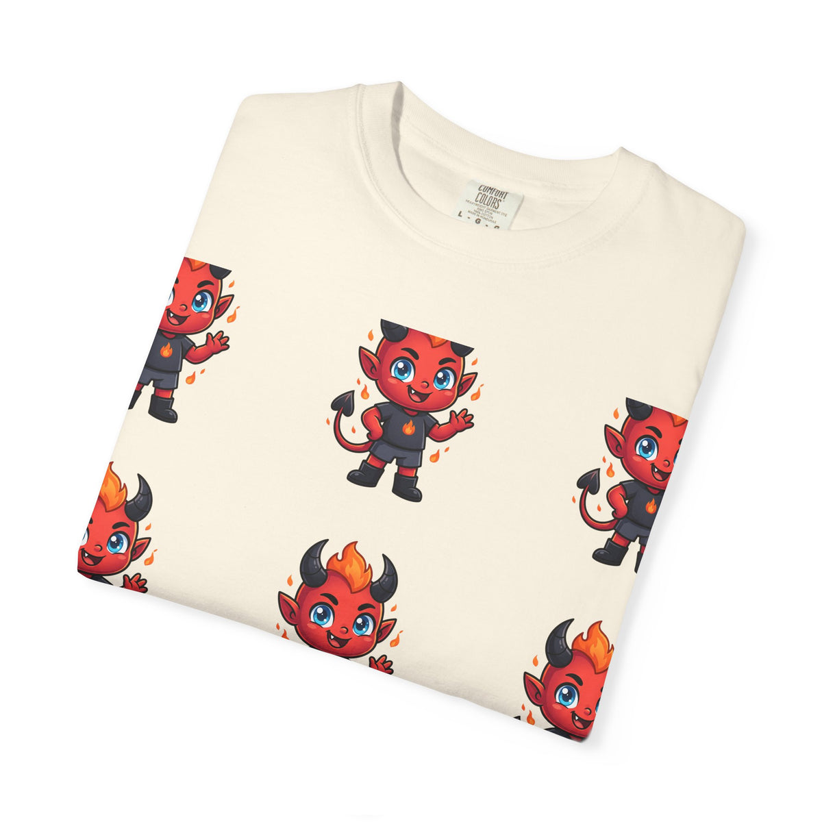 Illuminati Israel Pyramid T-Shirt with Devil Character Pattern