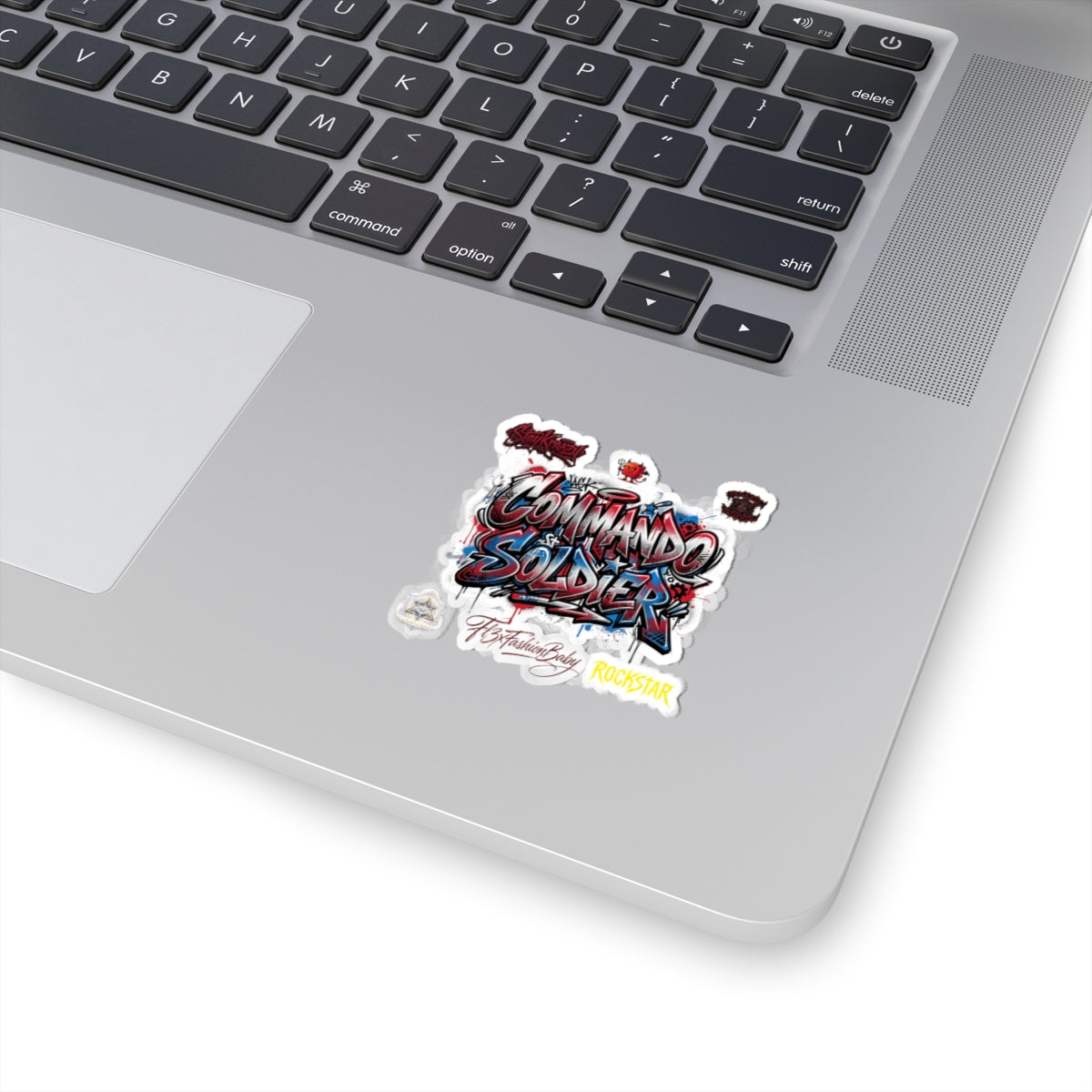 Commando Soldier Graffiti Sticker Pack – Urban Street Art Kiss-Cut Decals