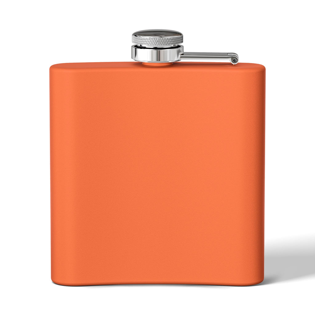 Flask — 'Stay Krazy' Graffiti Stainless Steel 6oz Hip-Hop Flask