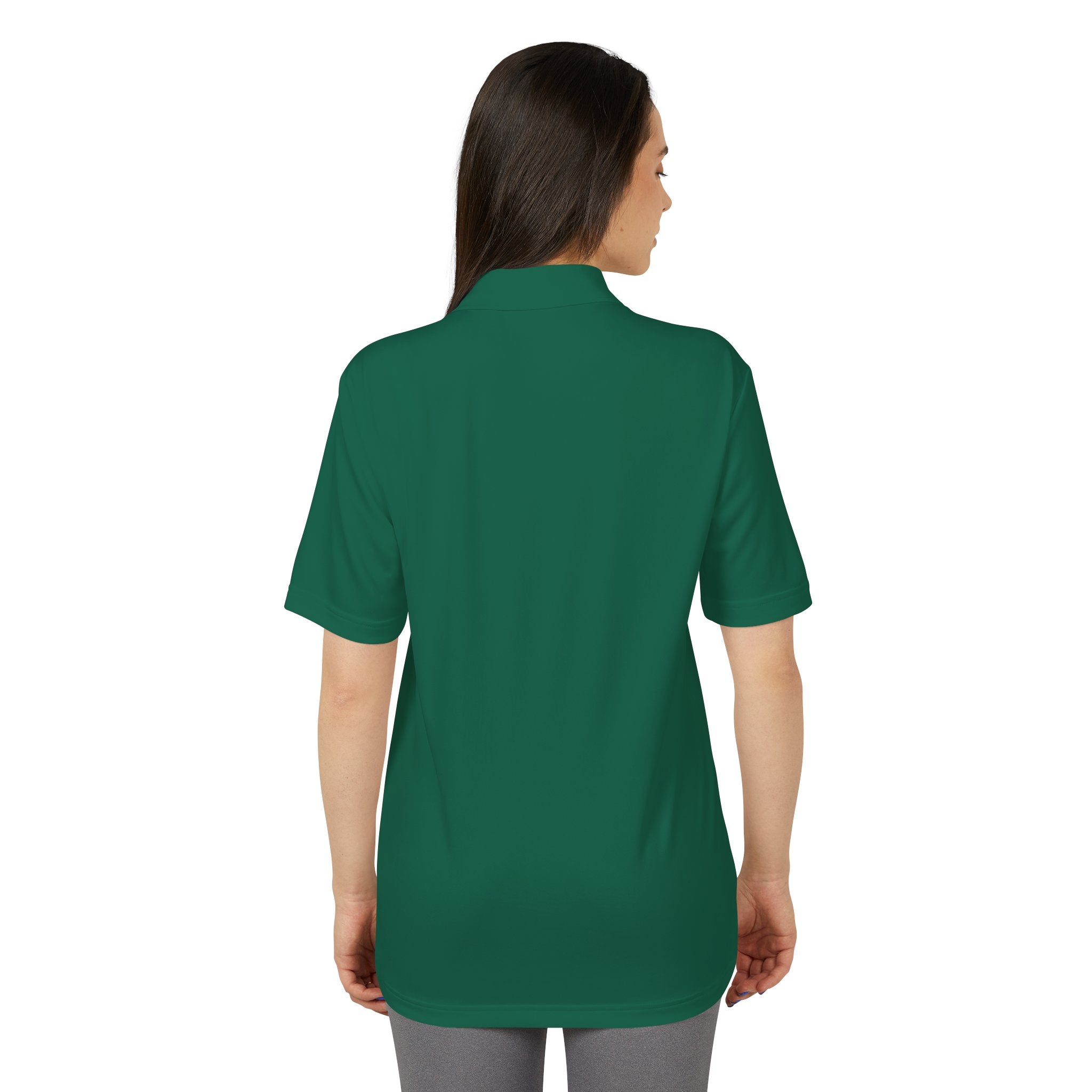 Abstract Color Portrait Polo Shirt