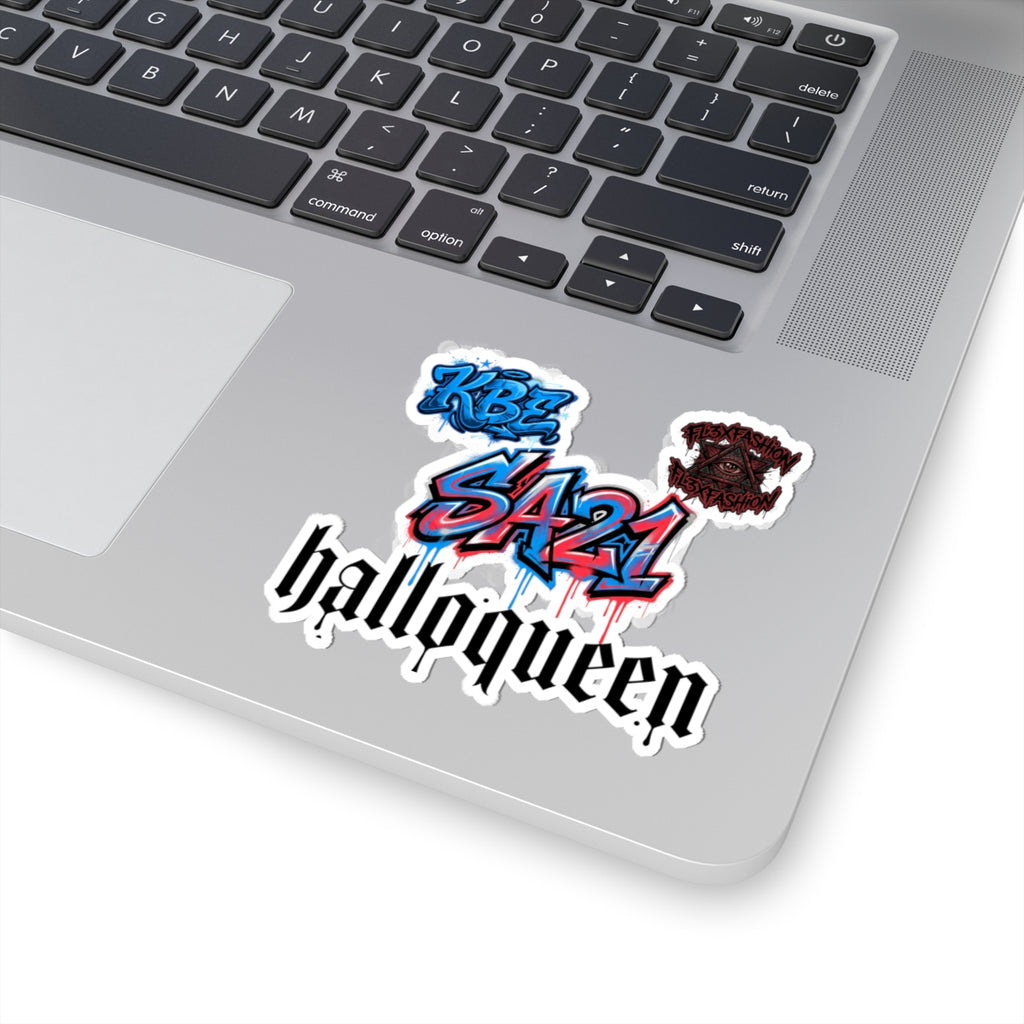 Graffiti Sticker Pack — 'SA21', 'KBE' & 'halloqween' Kiss-Cut Decals