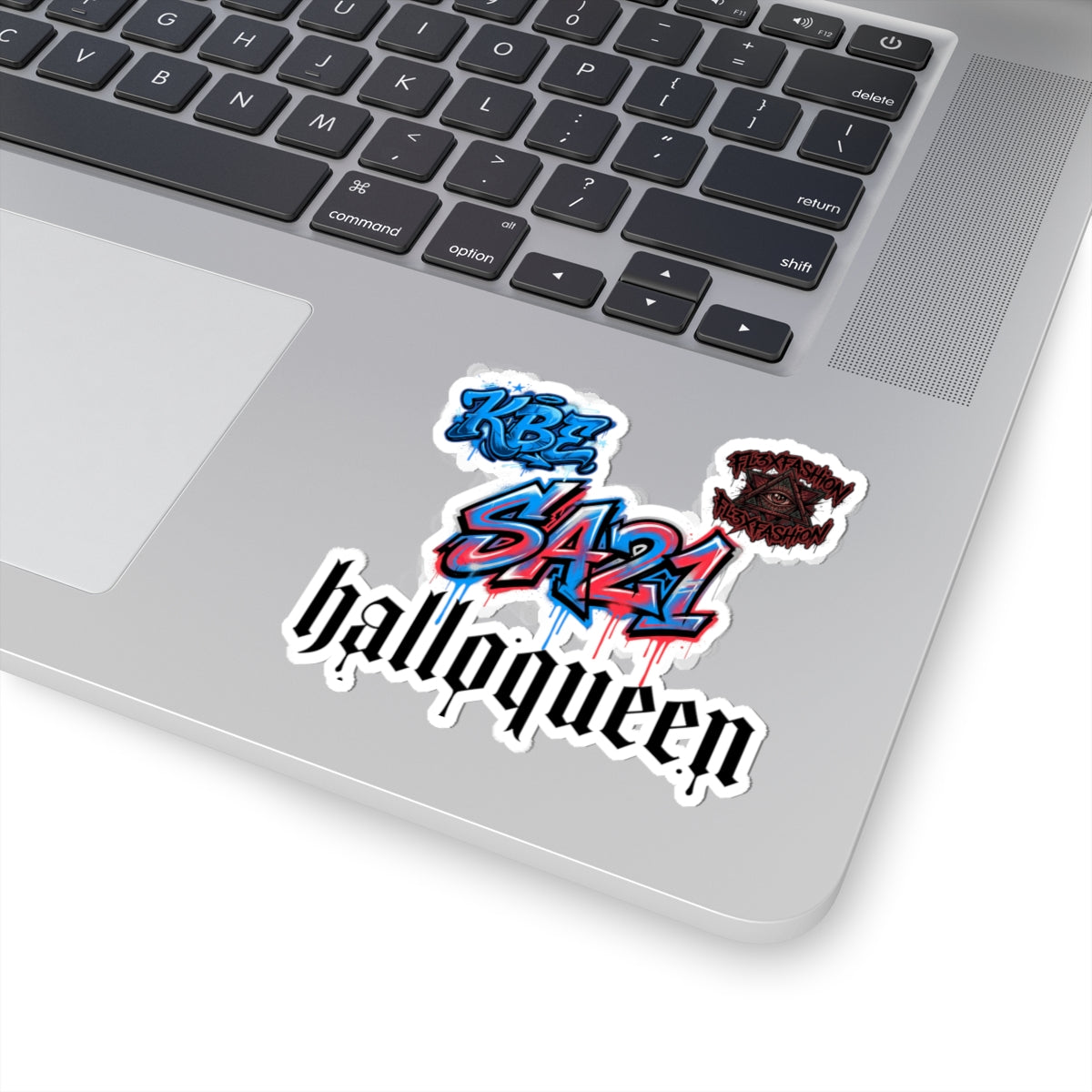 Graffiti Sticker Pack — 'SA21', 'KBE' & 'halloqween' Kiss-Cut Decals