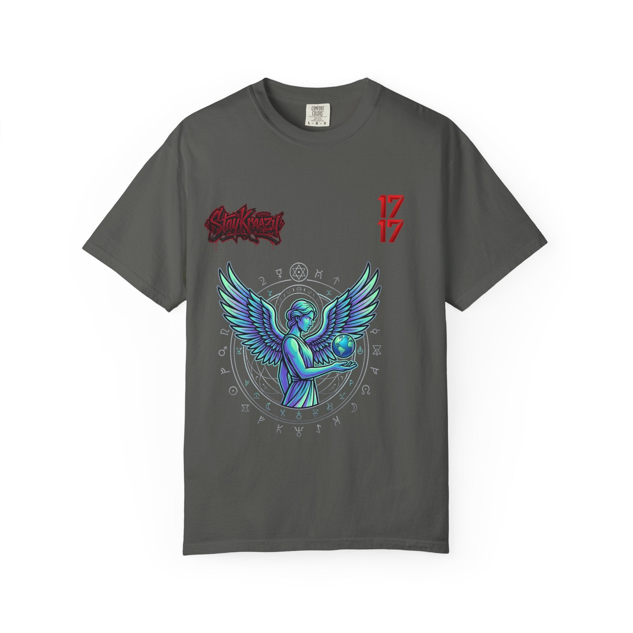 Angel & Devil Graphic T-Shirt — '24 Hours To Live' Streetwear