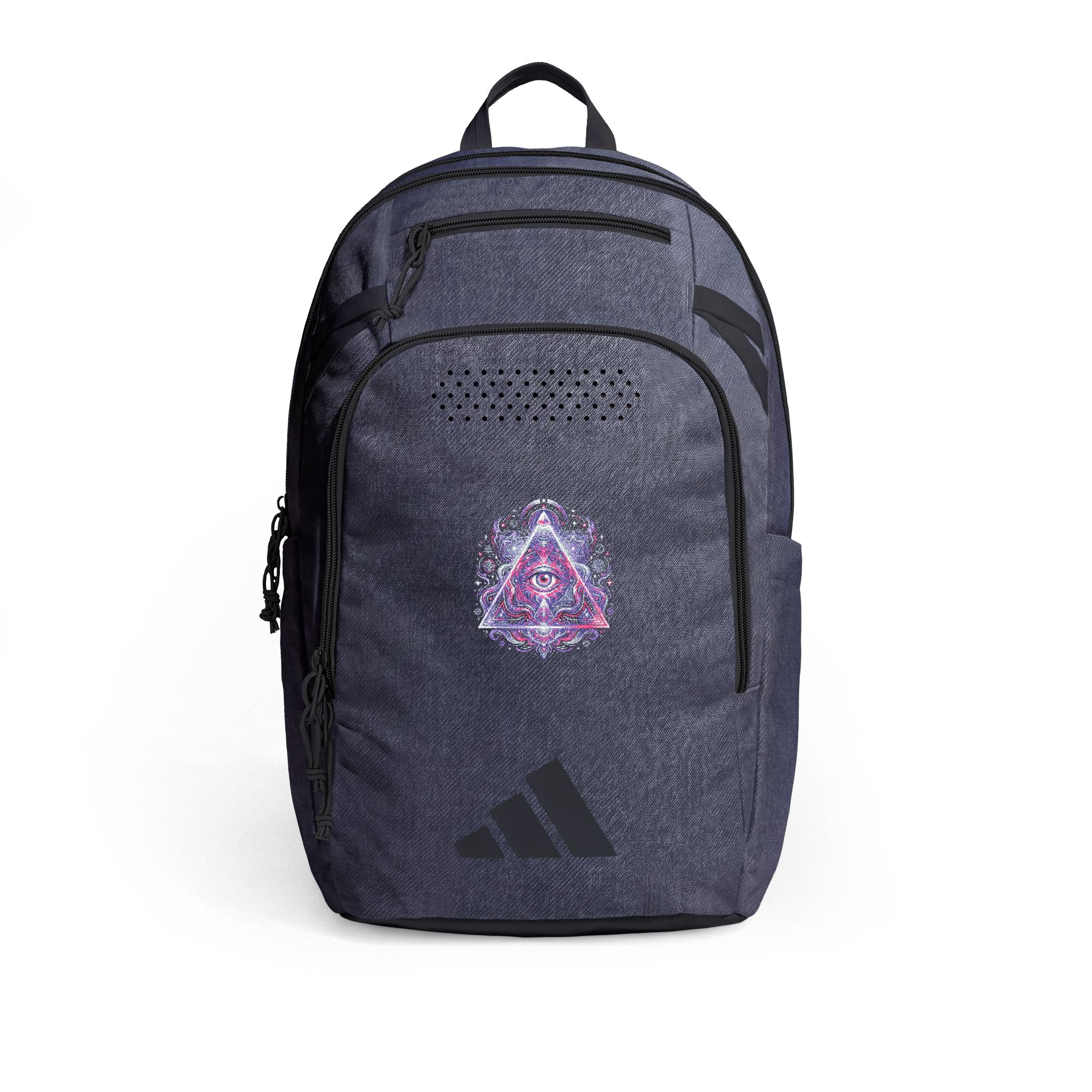 Backpack — Sparkling Pink Crystal Embroidered adidas Defender 5