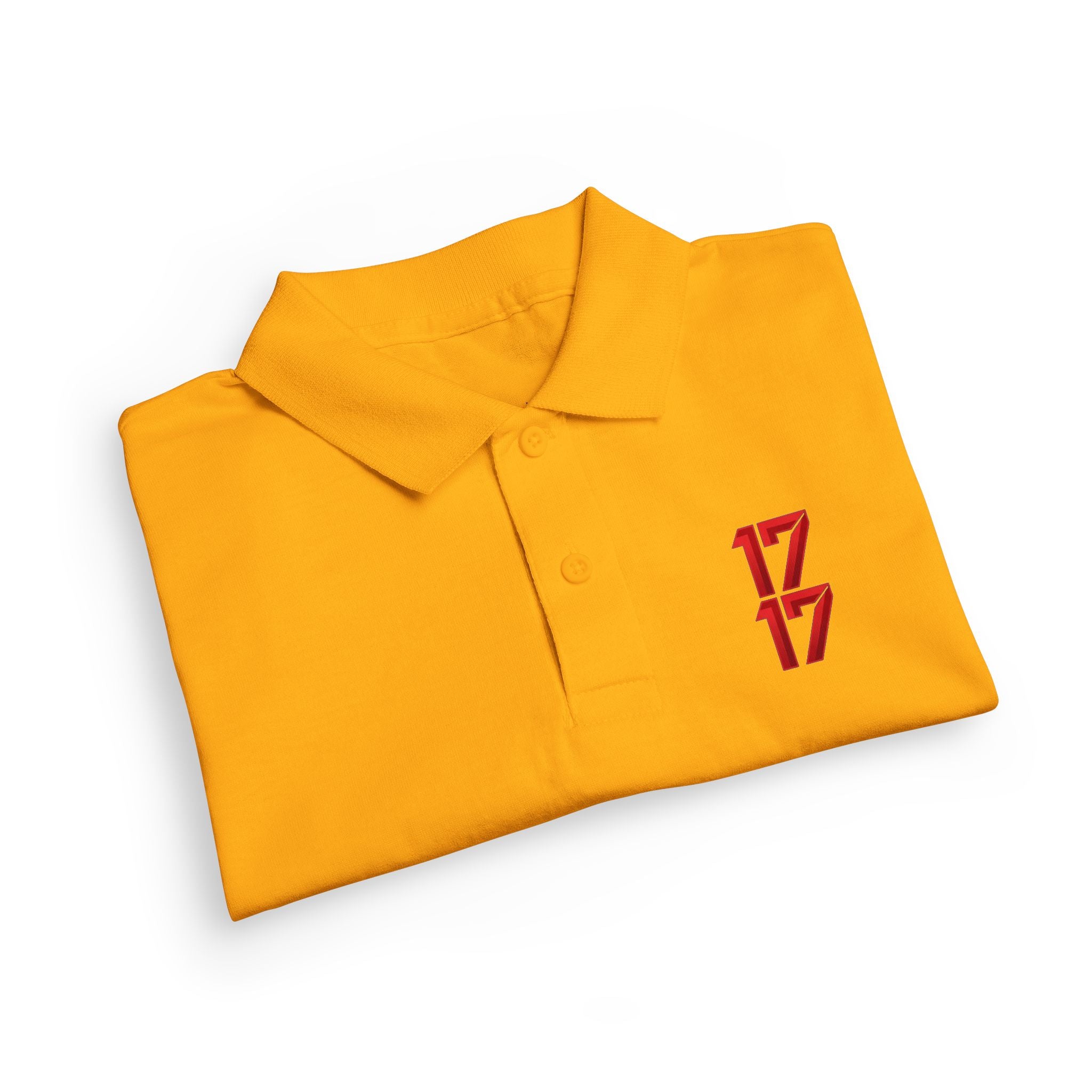 Youth Polo — Red 17 Graphic School Spirit Polo