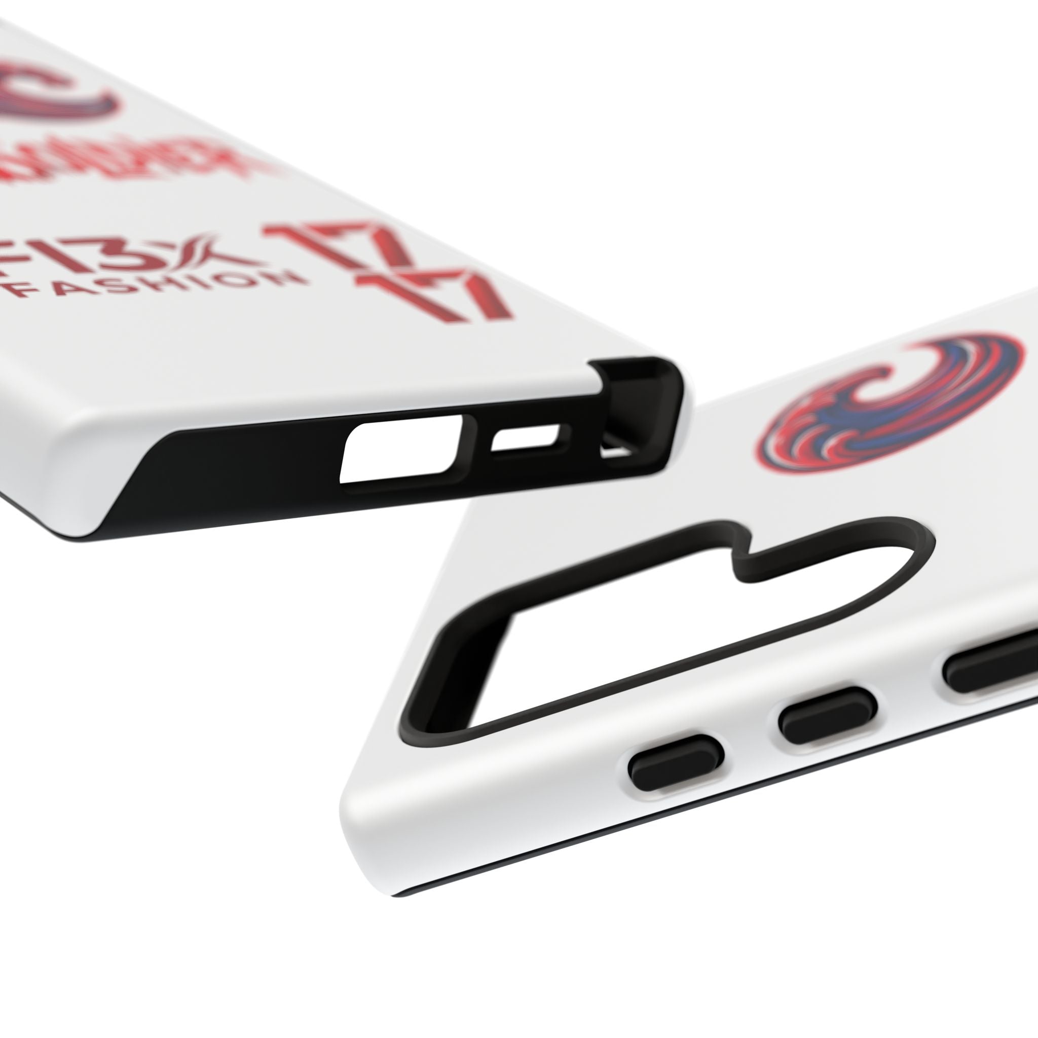 Phone Case — 'ImaSoldier' Red Wave Protective Hard Case