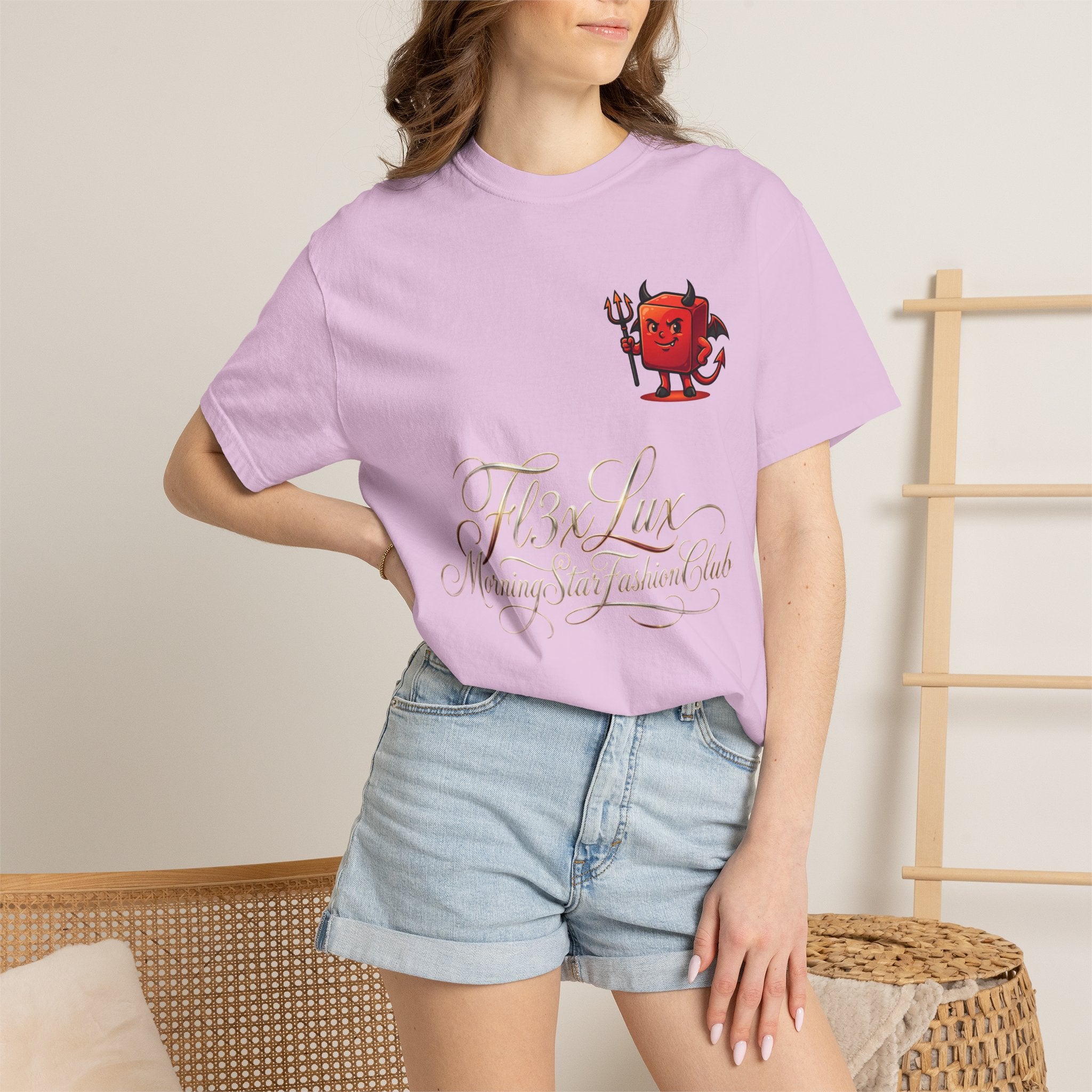Phoenix & Devil Graphic T-Shirt — Fi3x Fashion Morning Star Club