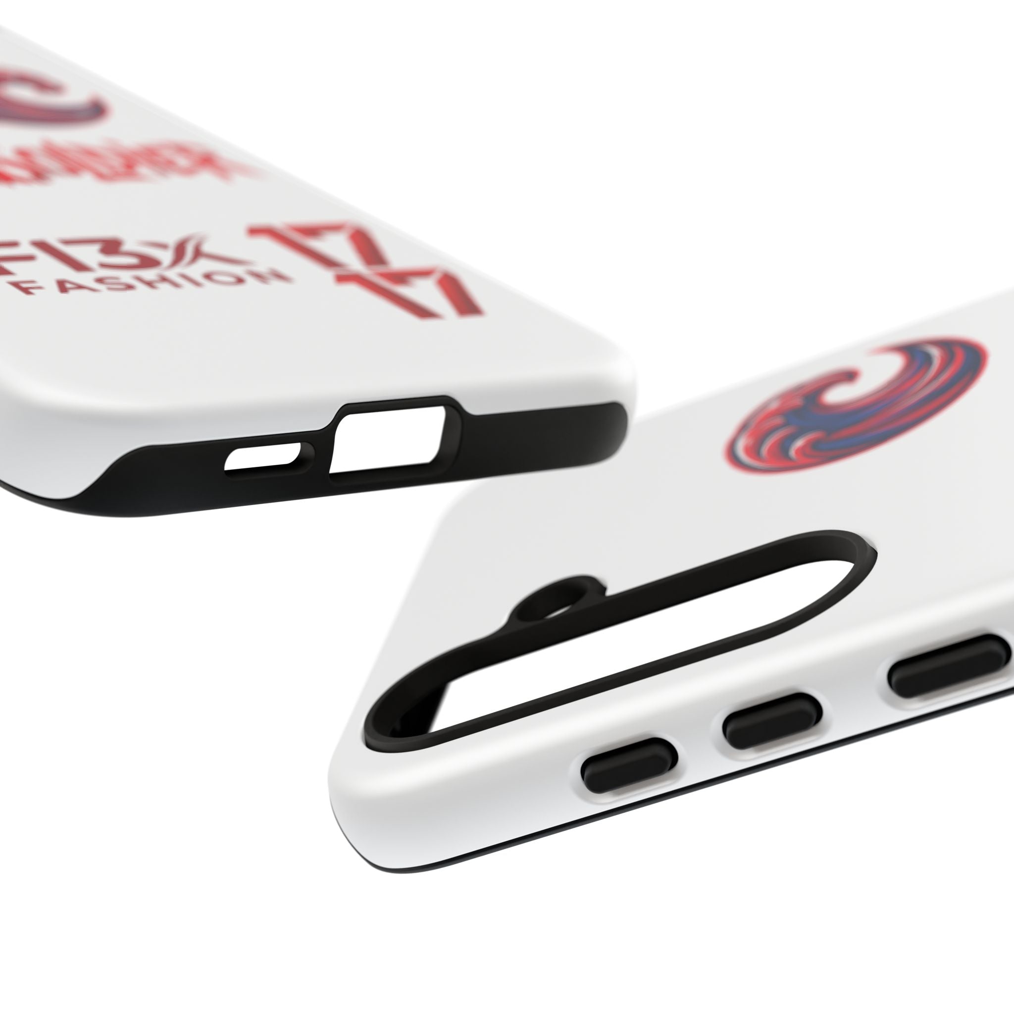 Phone Case — 'ImaSoldier' Red Wave Protective Hard Case