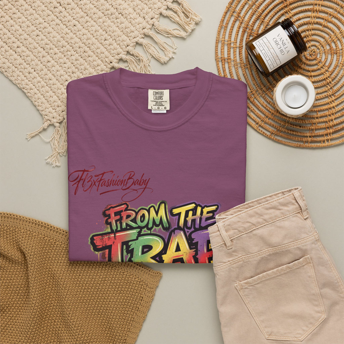 From the Trap to the Mob Graphic Tee — Streetwear Rap Culture T-Shirt