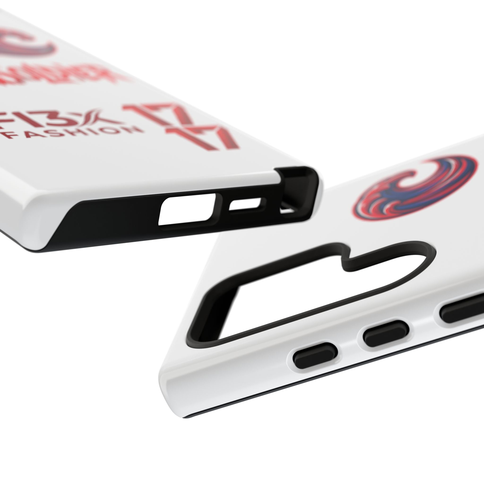 Phone Case — 'ImaSoldier' Red Wave Protective Hard Case
