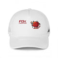 Trucker Cap — Red Demon Block Graphic "Flex Fashion"