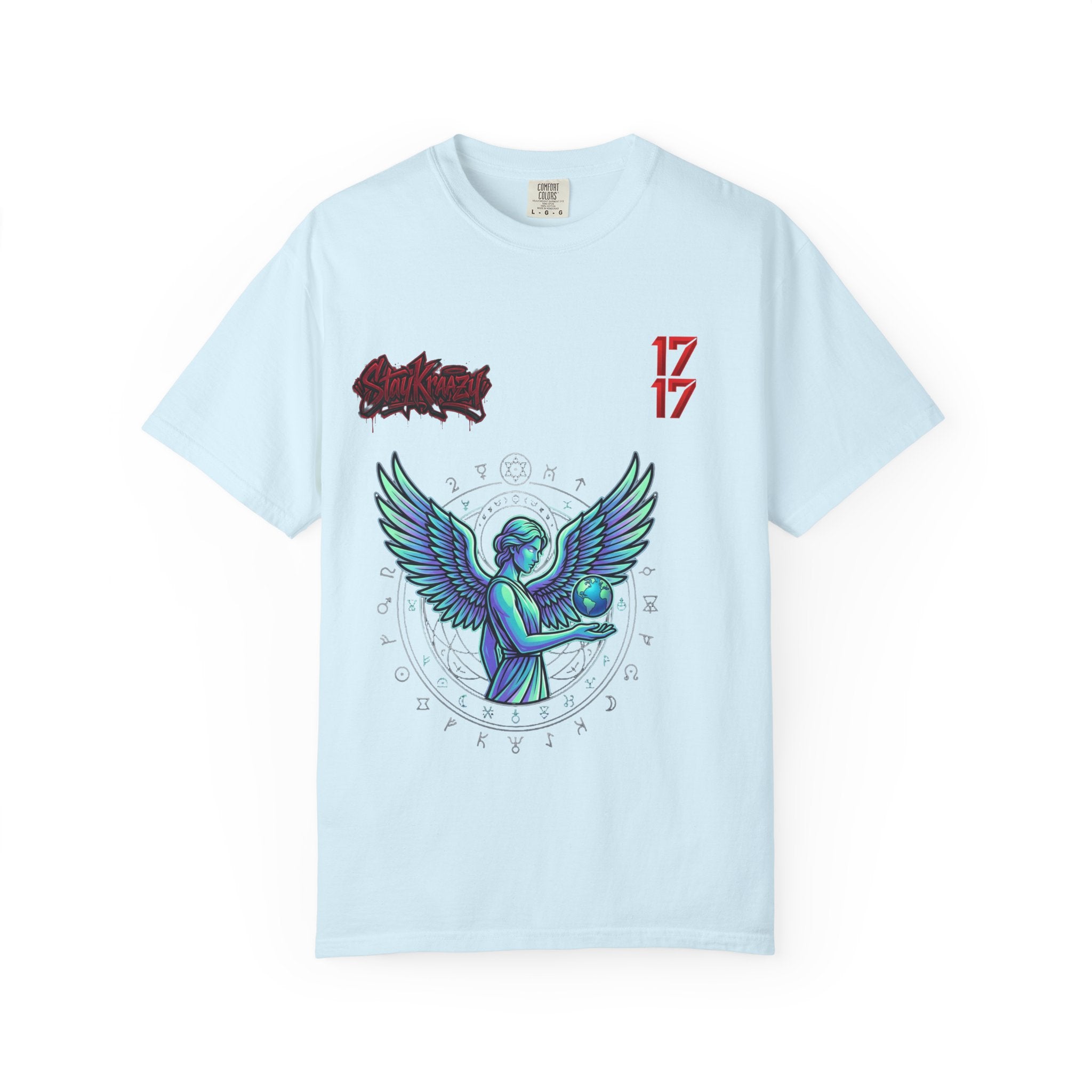 Angel & Devil Graphic T-Shirt — '24 Hours To Live' Streetwear