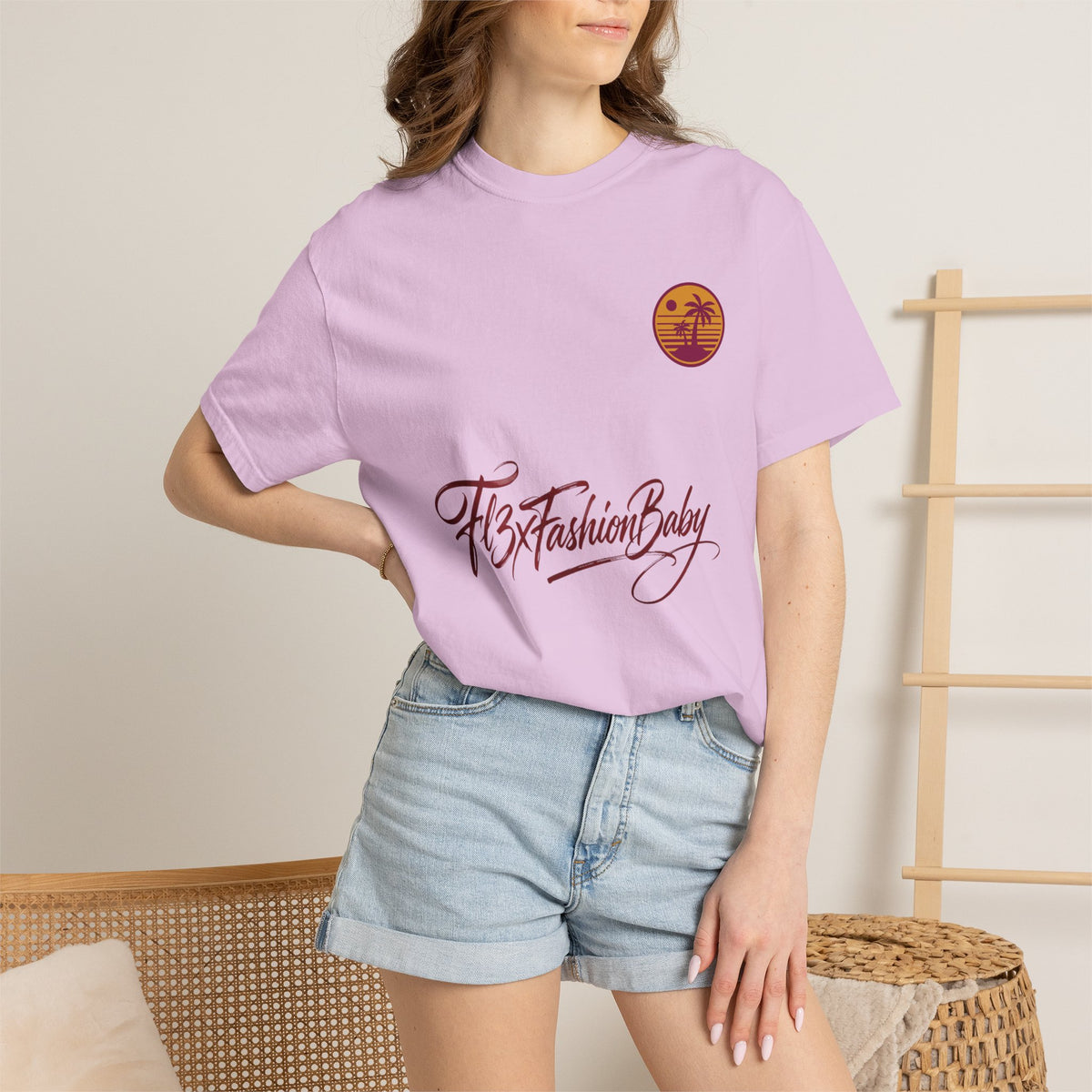 Sunset Palm Tee — FBxFashionBaby Graphic T-Shirt