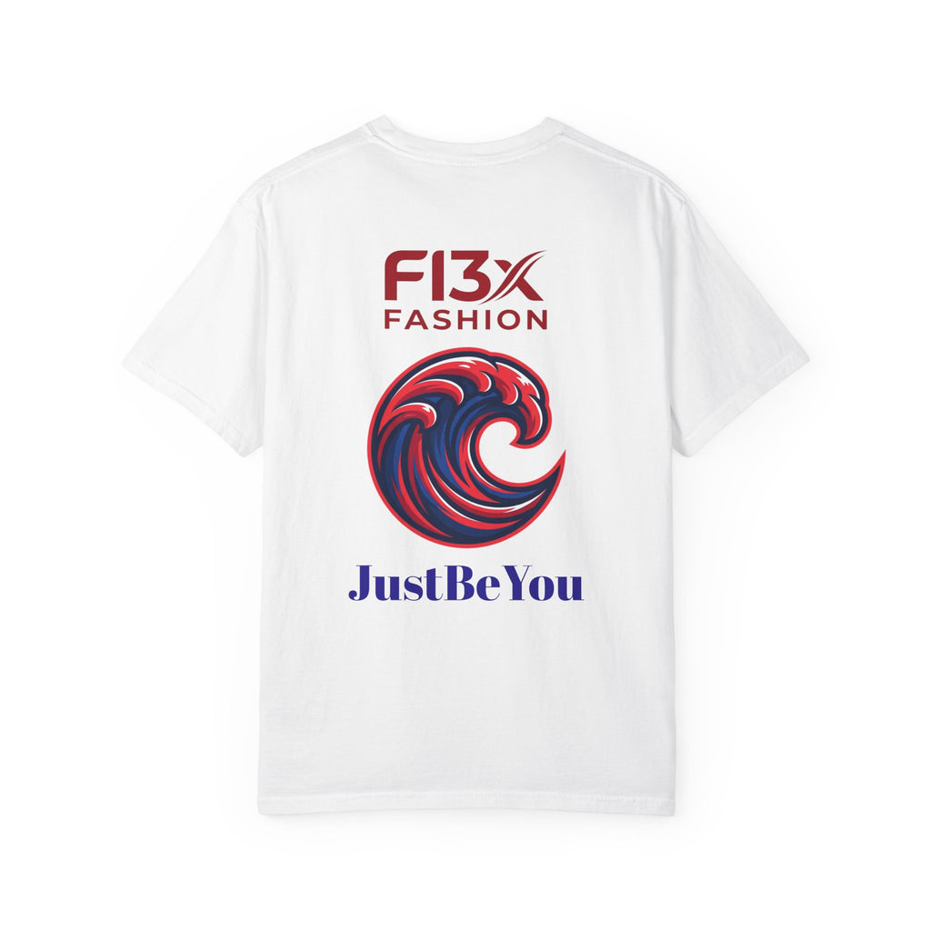 Graphic T-Shirt — 'Just Be You' FI3x Fashion Wave Logo Tee