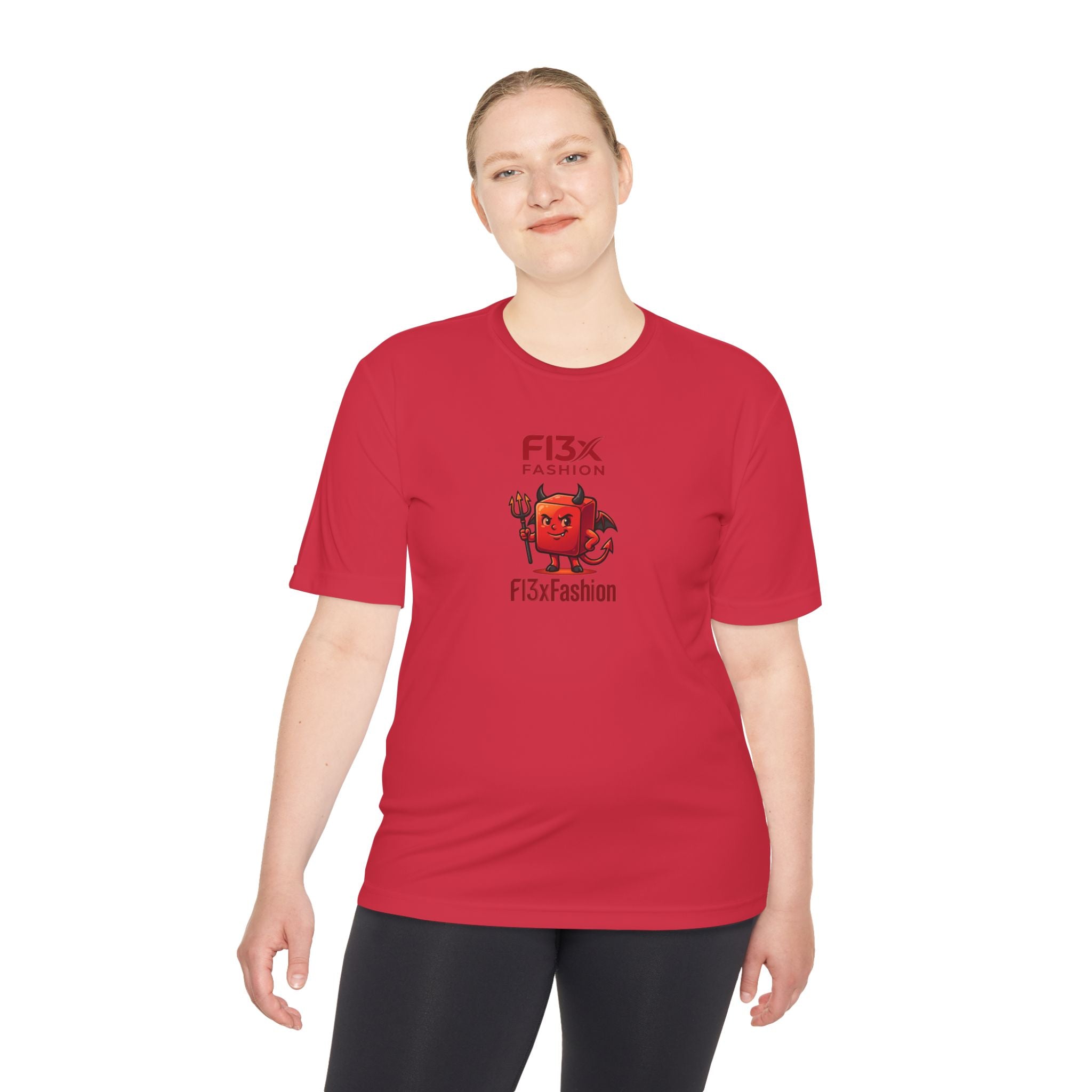 F13x Fashion Devil Logo Tee — Moisture-Wicking Athletic Shirt