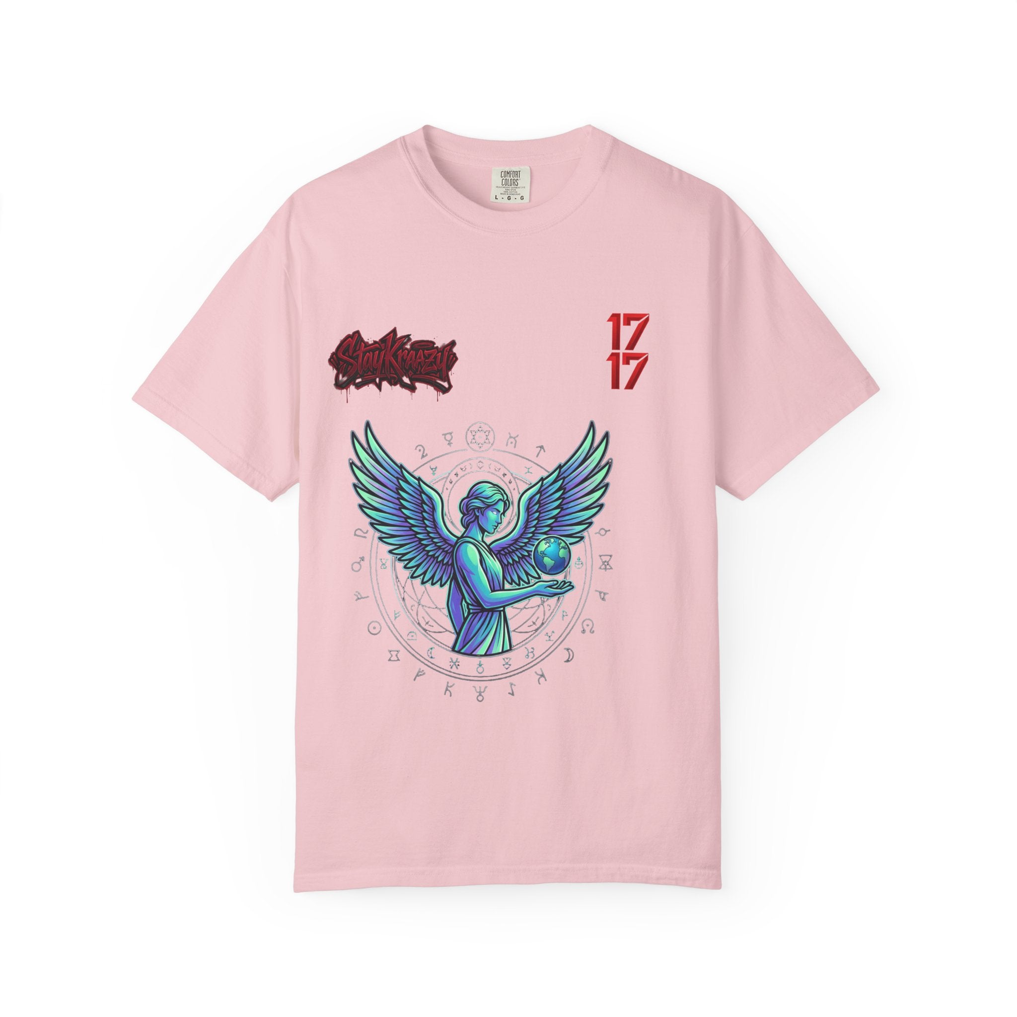 Angel & Devil Graphic T-Shirt — '24 Hours To Live' Streetwear
