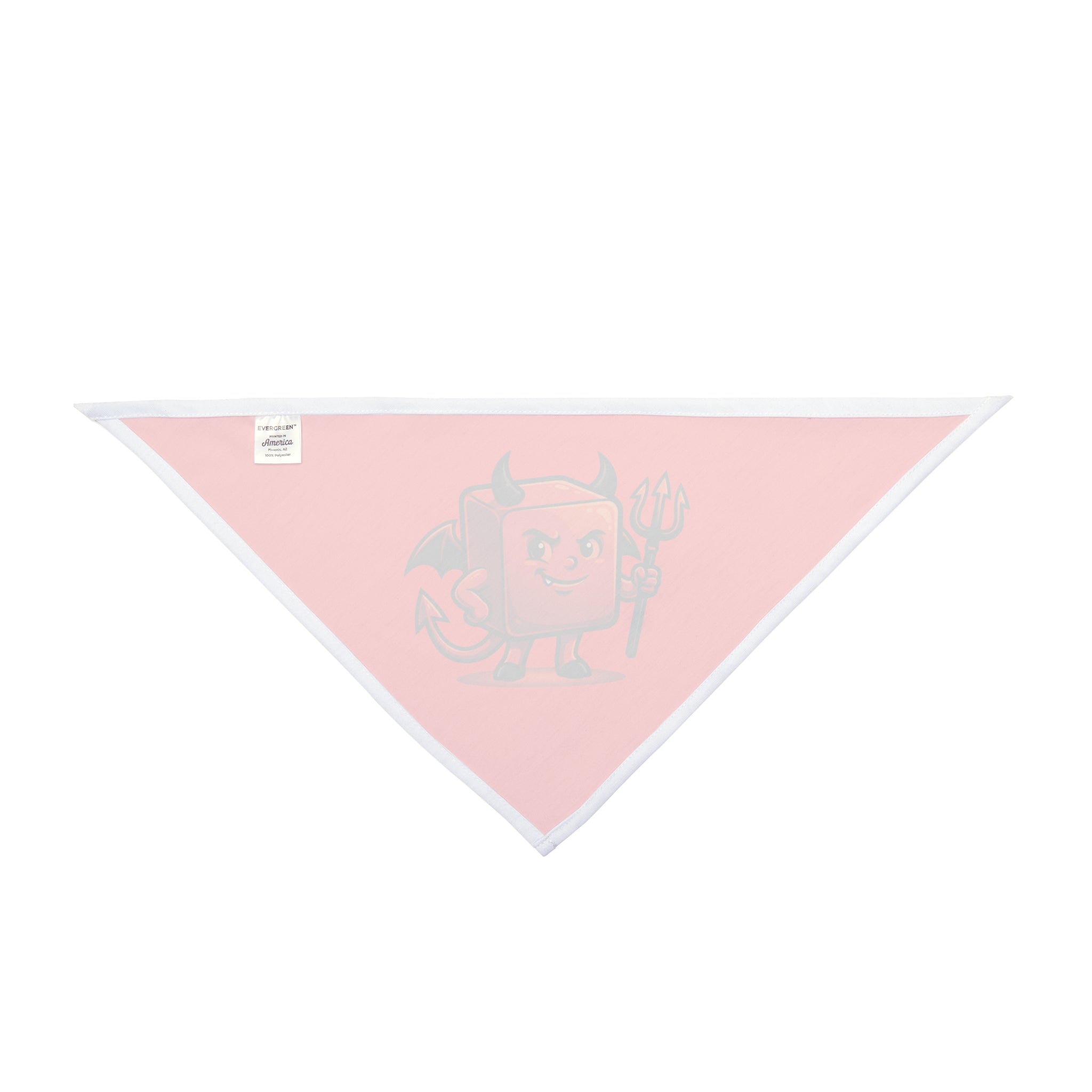 Cute Devil Pet Bandana – Red Halloween Dog & Cat Accessory