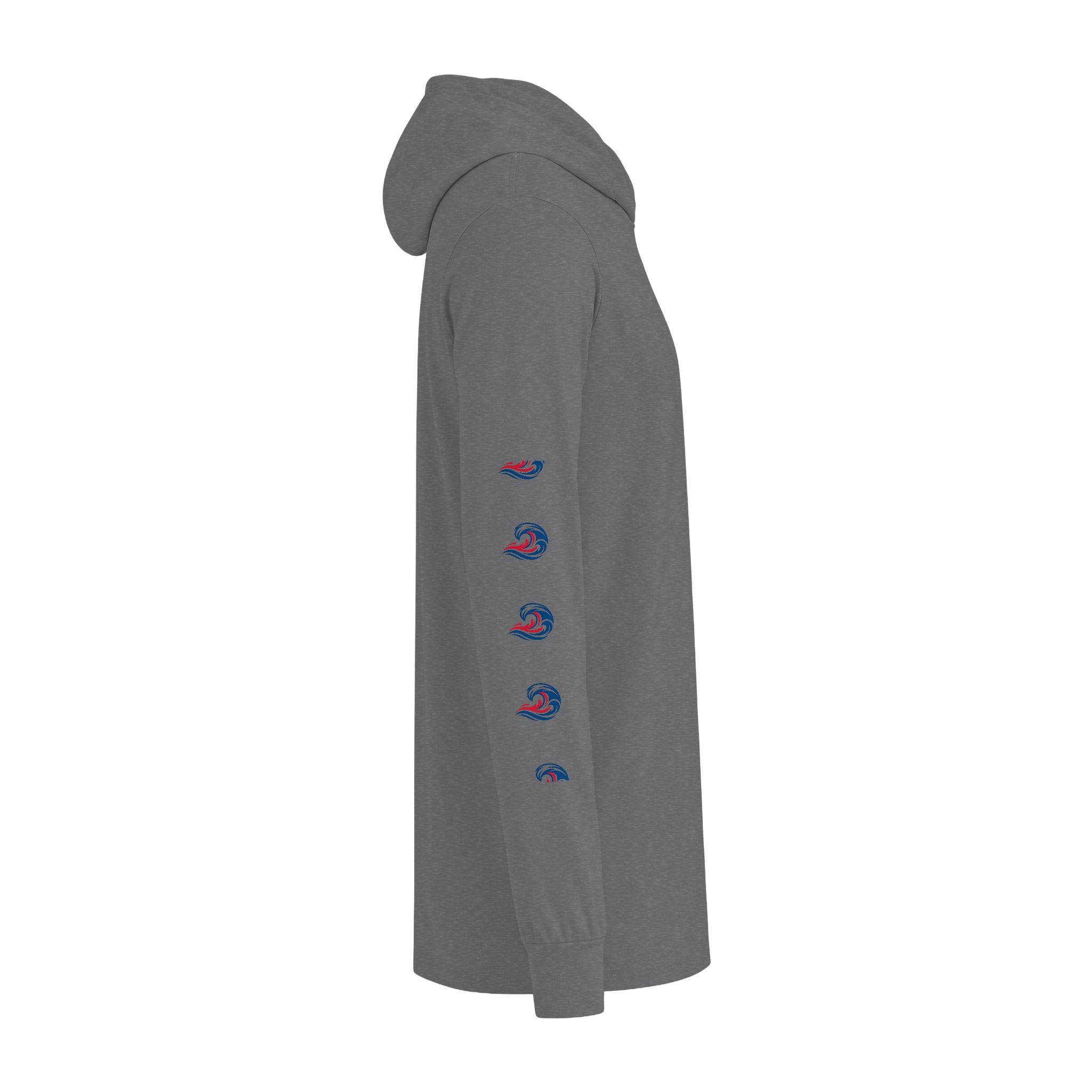 Criminal Mind Graphic Hooded Long-Sleeve Tee