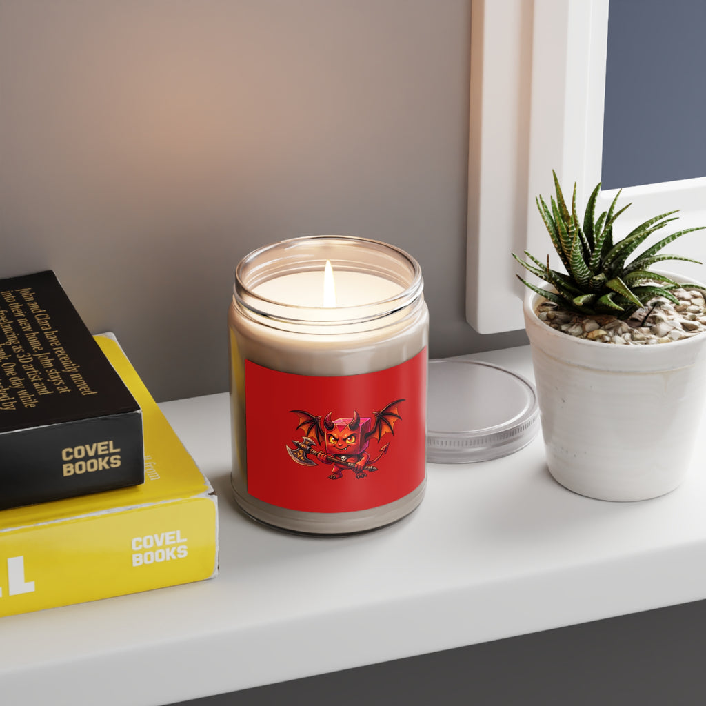 Devil Demon Candle — 9oz Scented Soy Jar