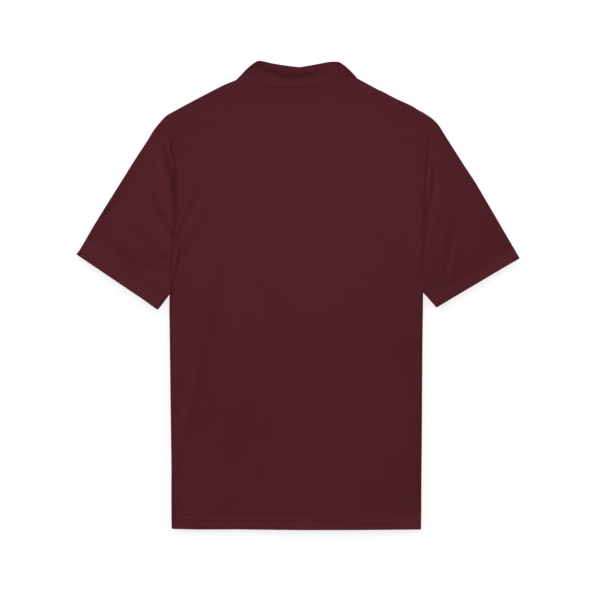 Embroidered Wave Logo Polo Shirt — Breathable Performance Golf & Work Polo