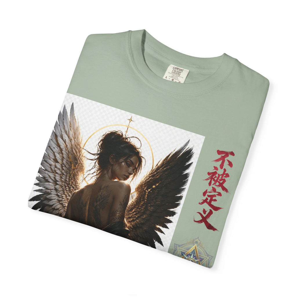 Angel Wings Graphic Tee — "FL3XFASHION" Gothic Streetwear T-Shirt