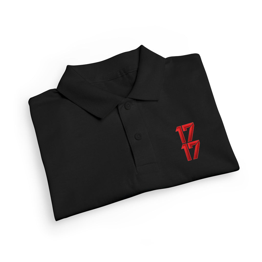 Youth Polo — Red 17 Graphic School Spirit Polo