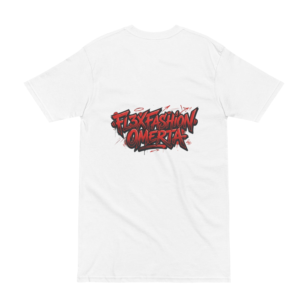 Graffiti "F13xFashion Omerta" Tee — Urban Streetwear Graphic T‑Shirt