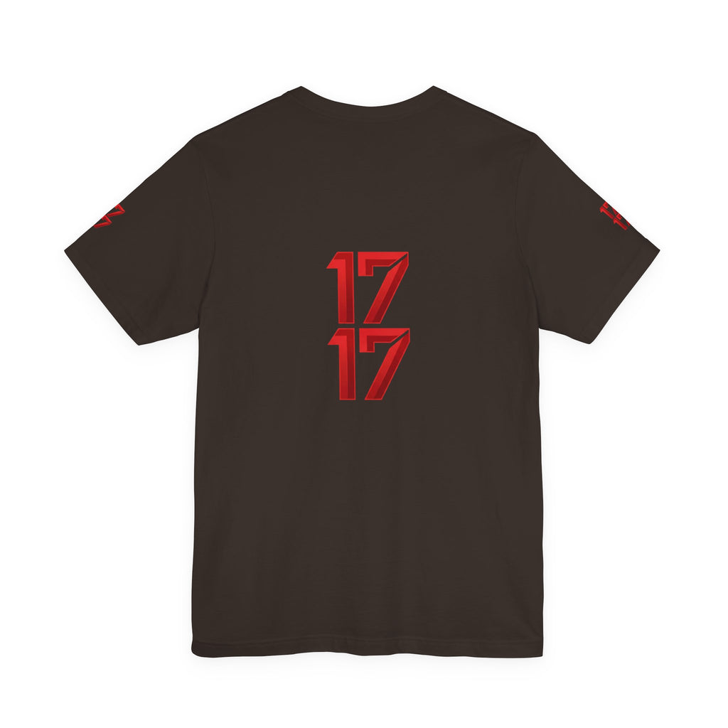 Stay Krazi Graffiti Tee — Red 17 Streetwear T‑Shirt