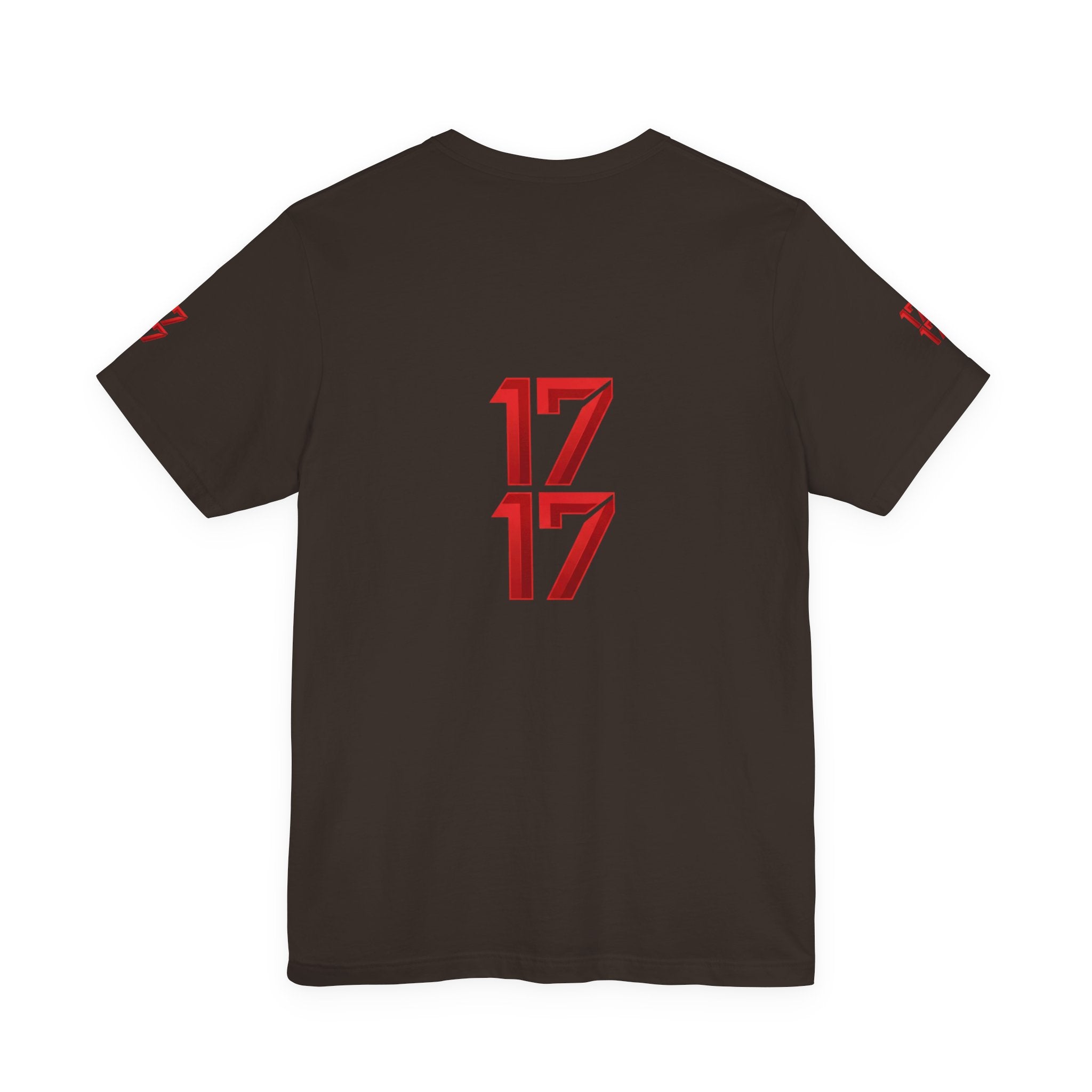 Stay Krazi Graffiti Tee — Red 17 Streetwear T‑Shirt