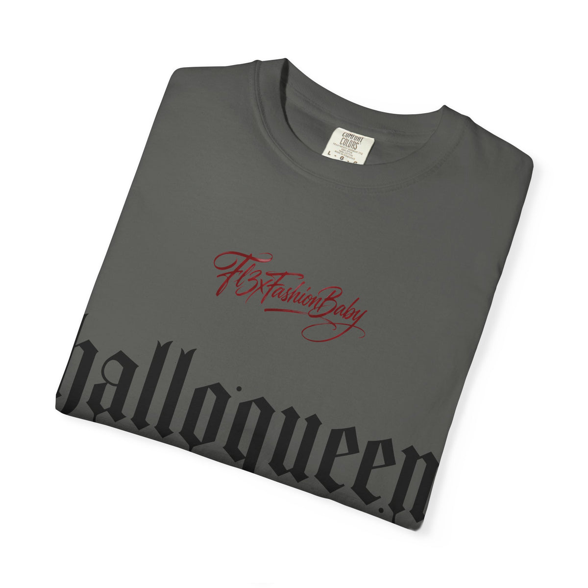 Halloqueen Graphic Tee — Gothic Halloween Party Shirt