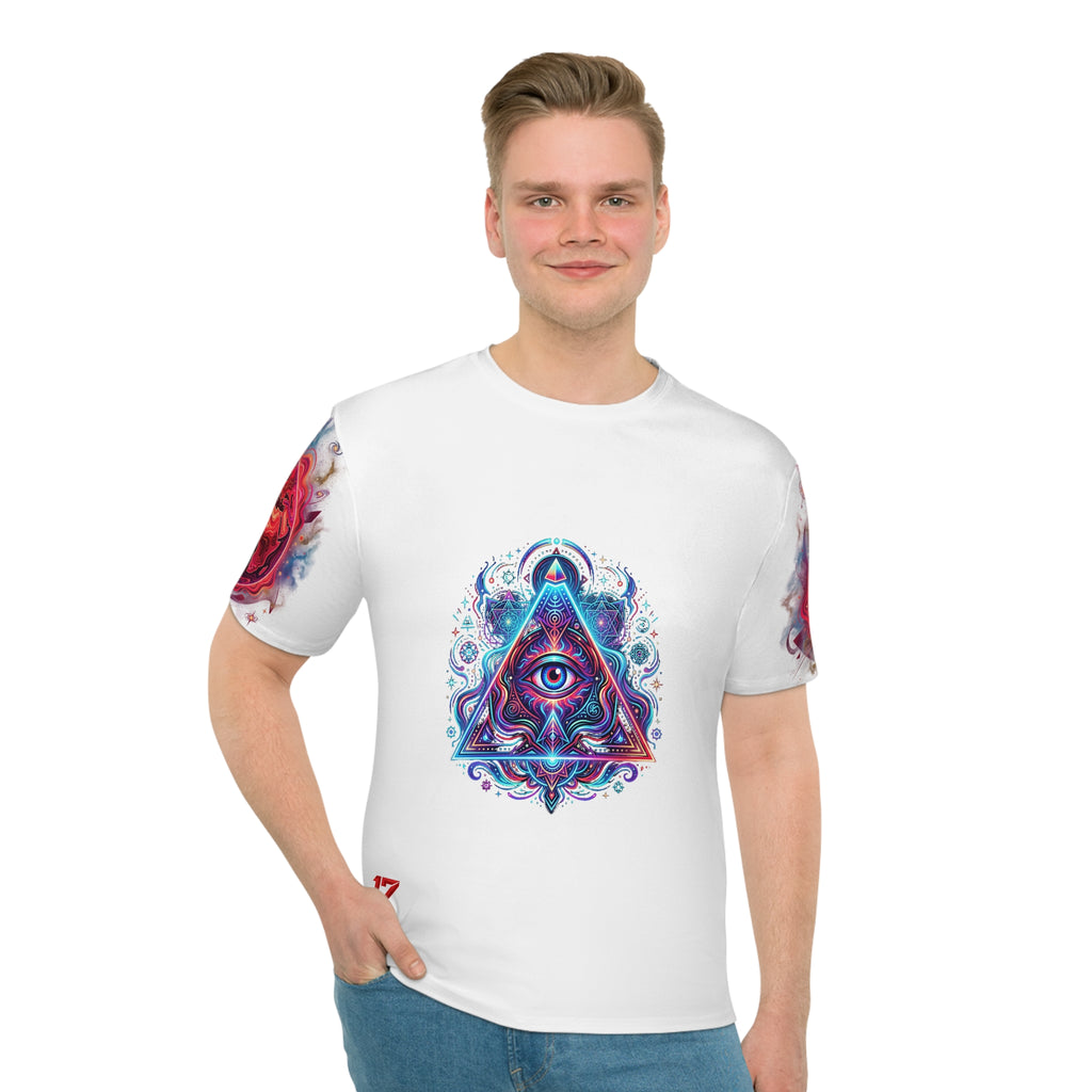 Psychedelic All-Seeing Eye Graphic T-Shirt