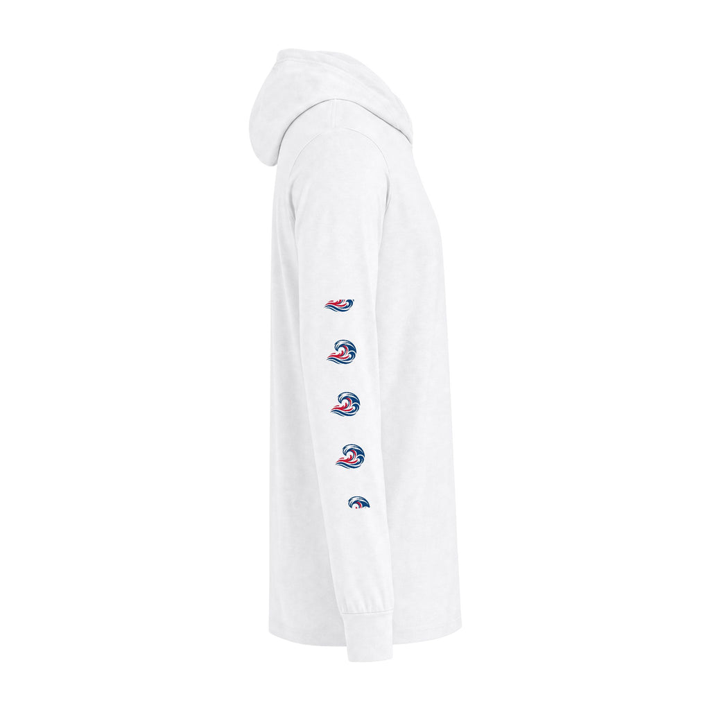 Criminal Mind Graphic Hooded Long-Sleeve Tee