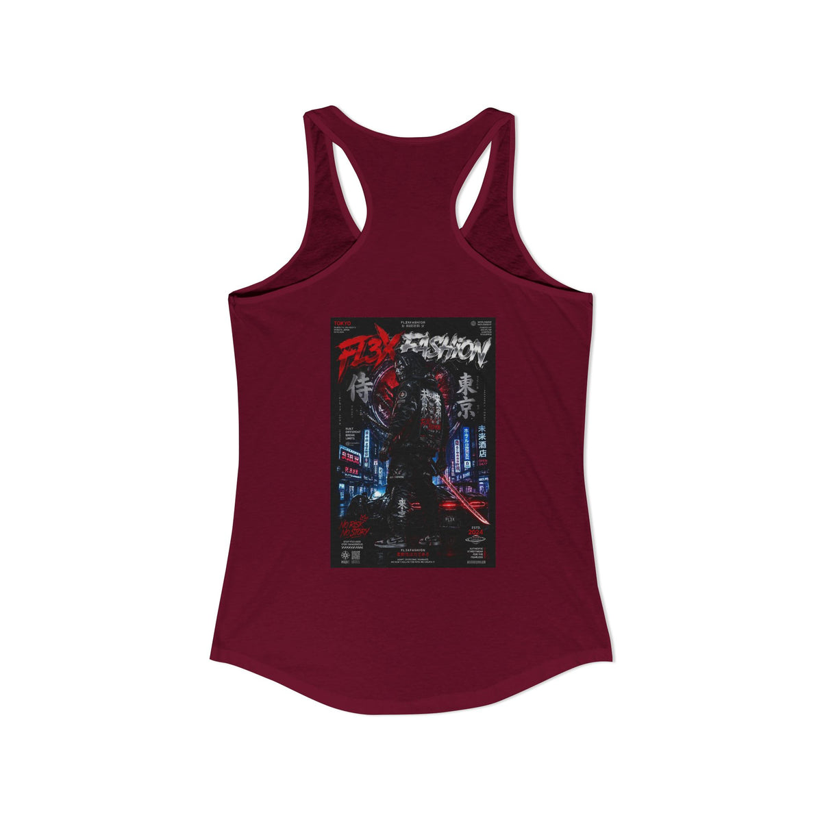 Women's Ideal Racerback Tank by Fl3xFashion