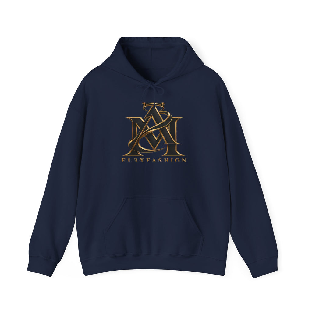 Monogram Logo Hoodie — Stylish Aesthetic Streetwear Pullover