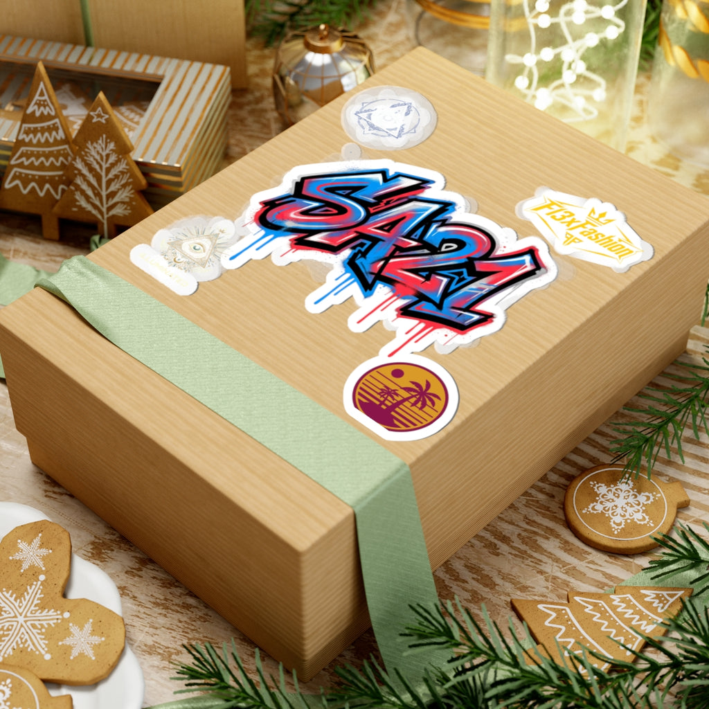 SA21 Graffiti Sticker — Drip Street Art Laptop Decal