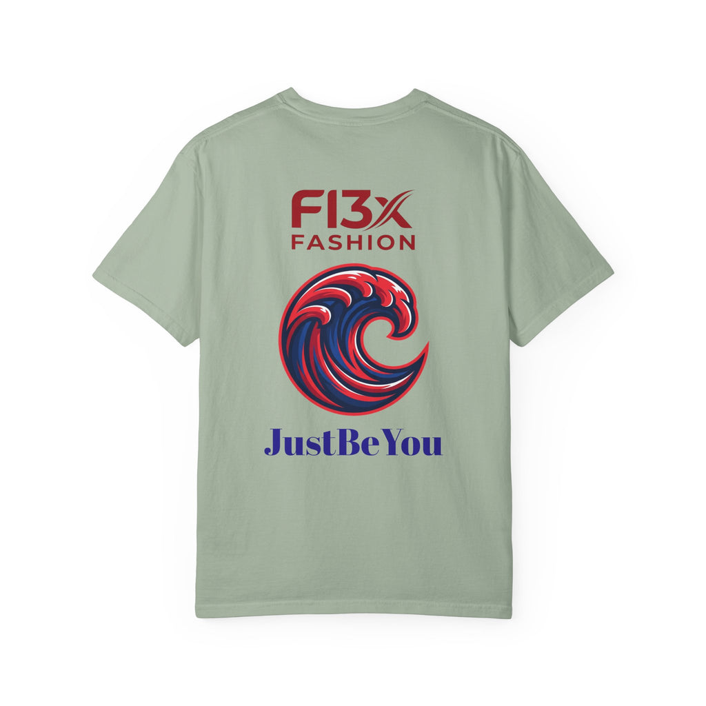 Graphic T-Shirt — 'Just Be You' FI3x Fashion Wave Logo Tee