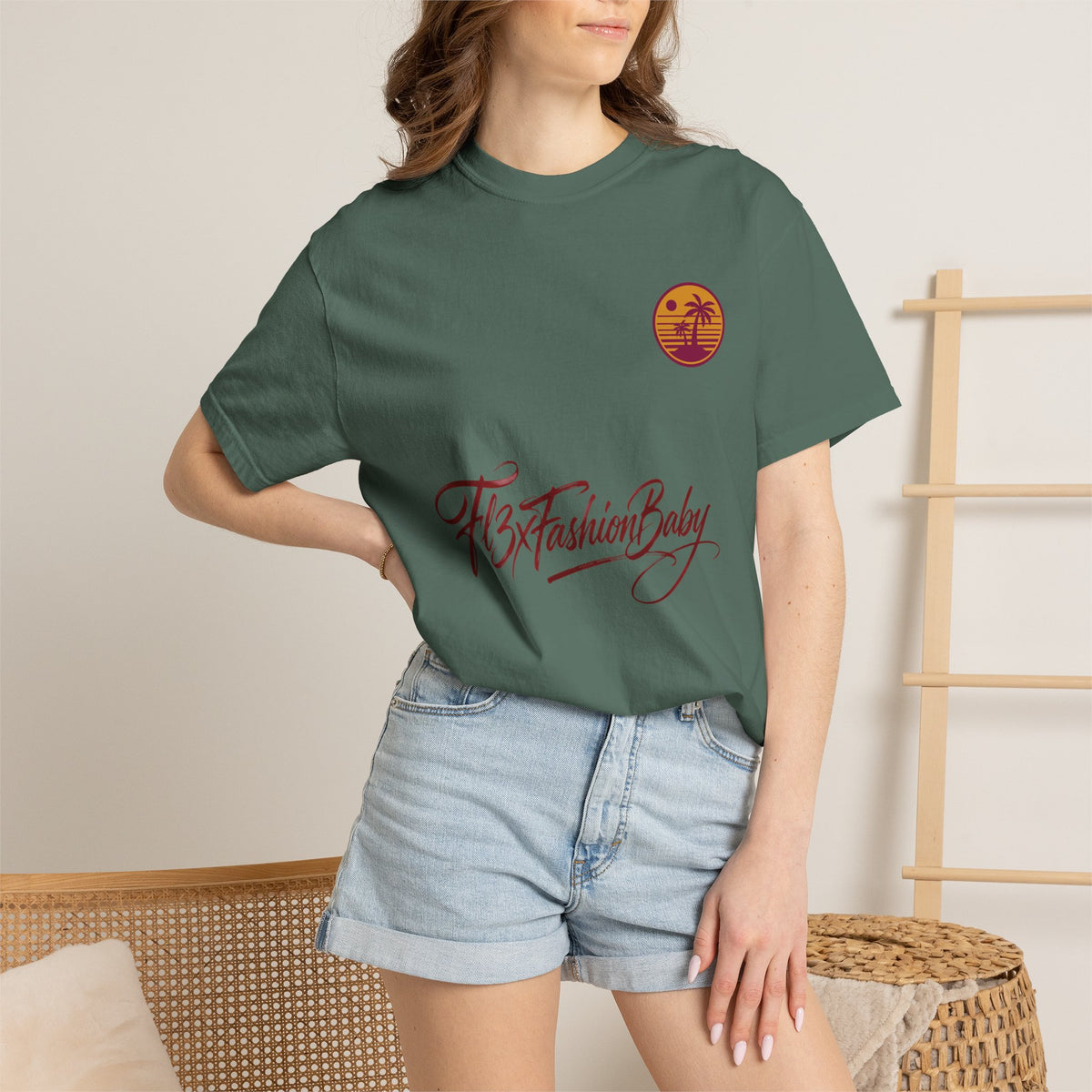 Sunset Palm Tee — FBxFashionBaby Graphic T-Shirt