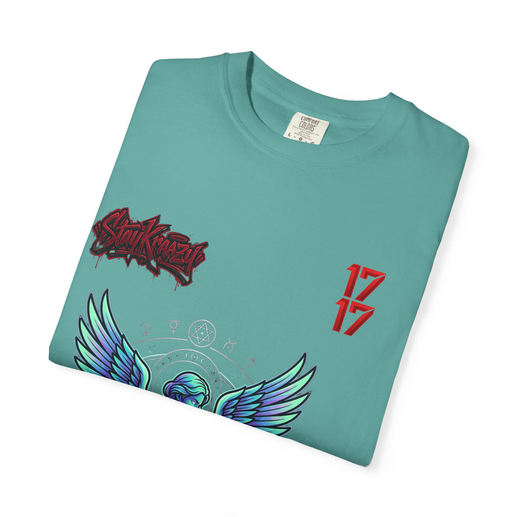 Angel & Devil Graphic T-Shirt — '24 Hours To Live' Streetwear