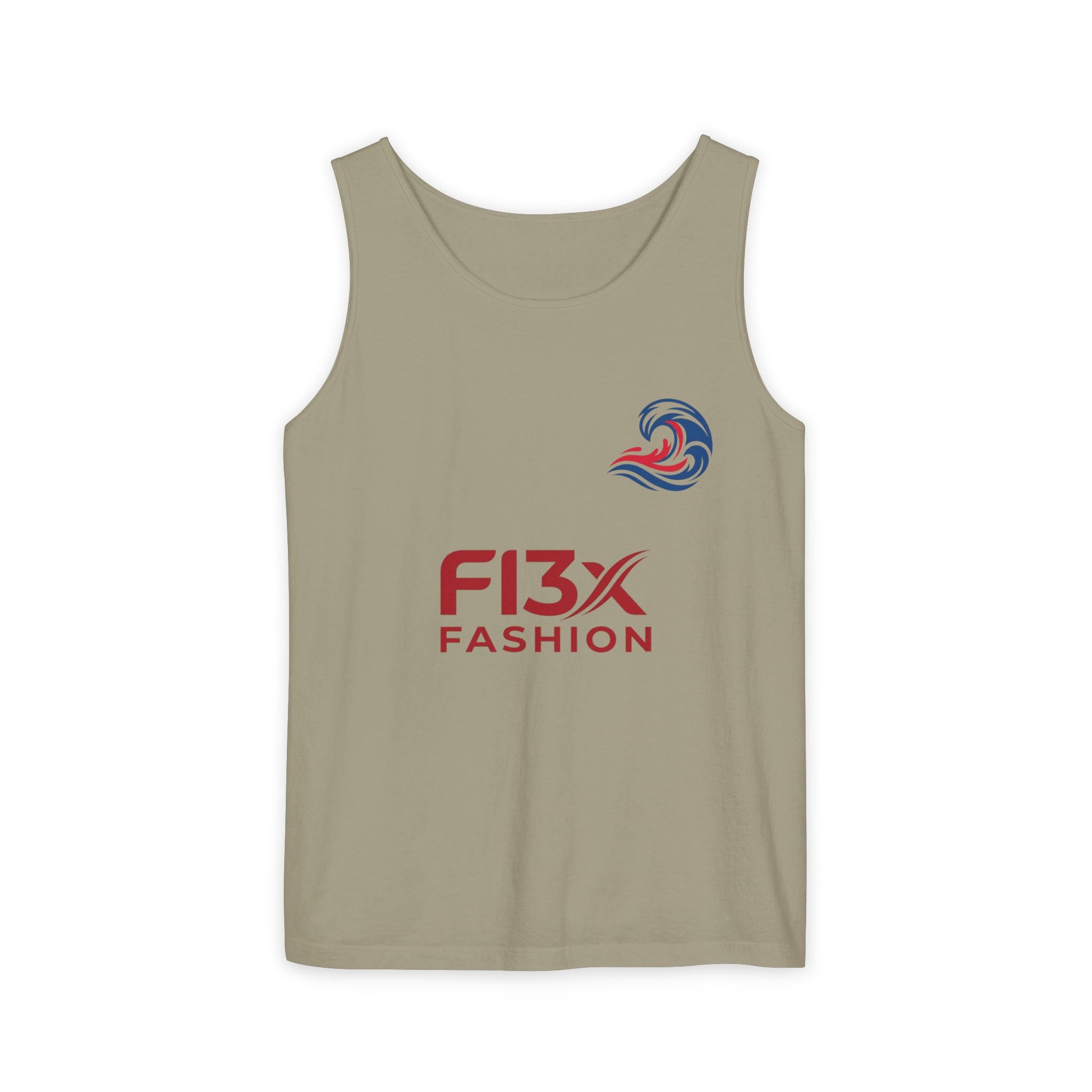 Graphic Tank Top - Colorful Cosmic Woman Illustration