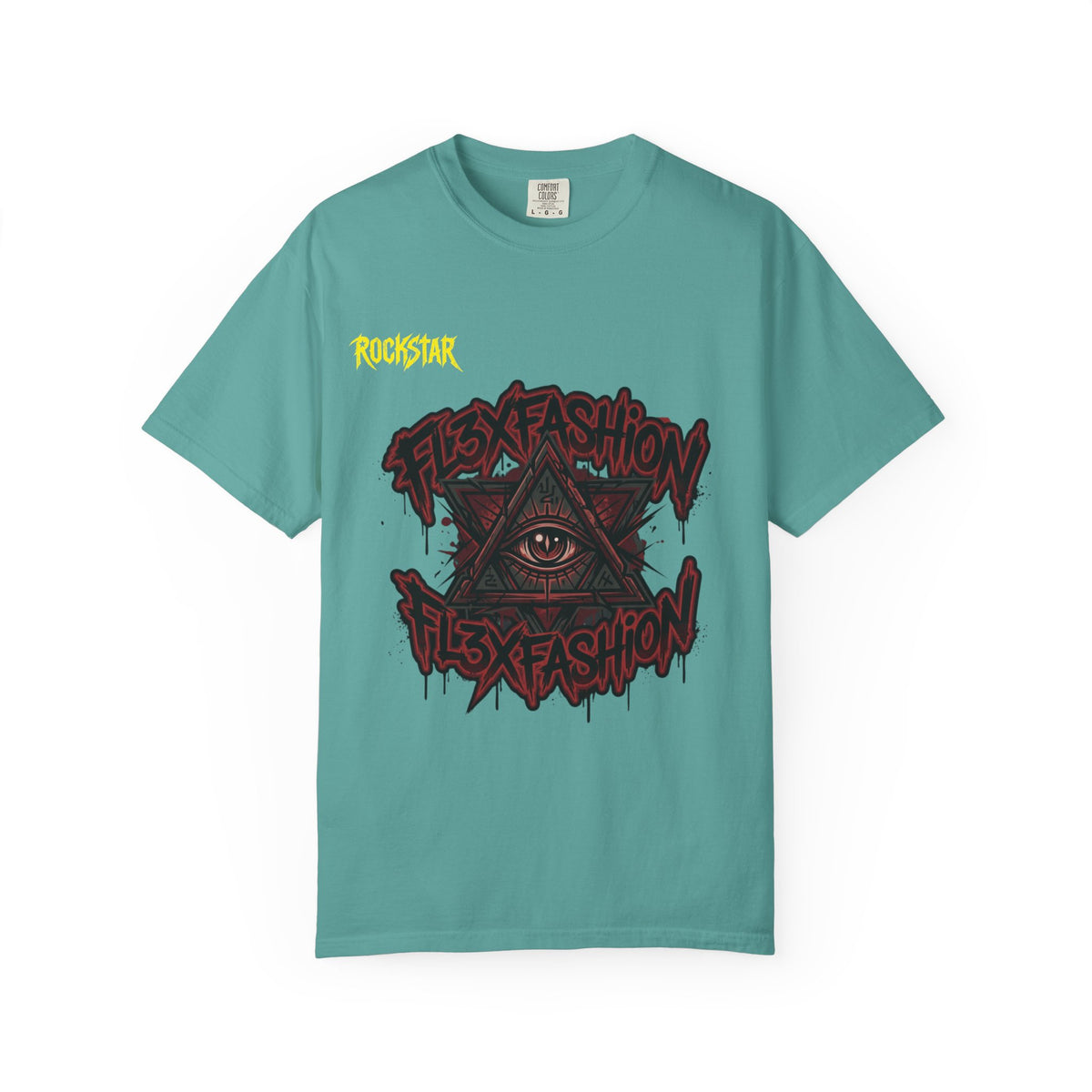 Graphic Tee — “Flex Fashion” All-Seeing Eye Streetwear T-Shirt