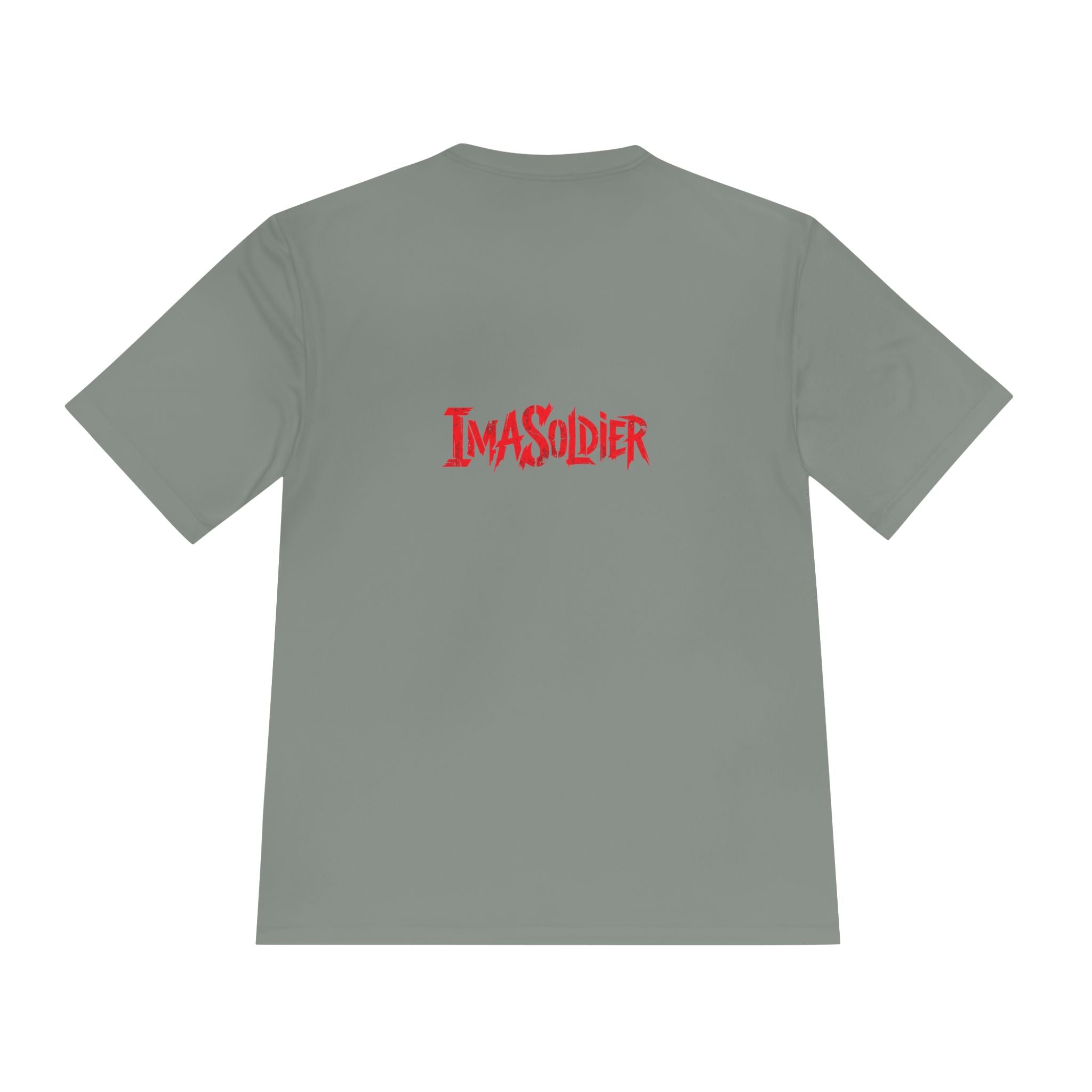 ImaSoldier Graphic Tee — Dark Joker Face Logo Moisture‑Wicking Shirt