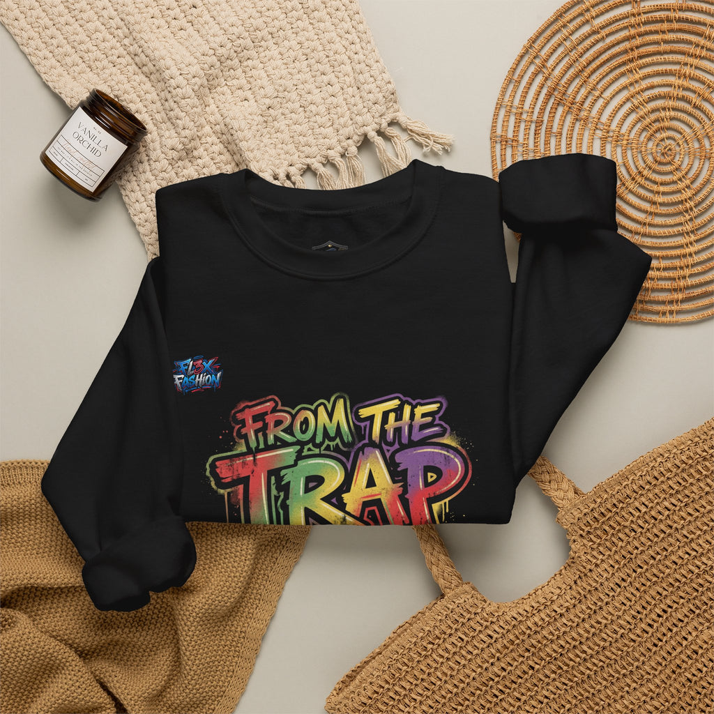 Graffiti "From the Trap to the Mob" Crewneck Sweatshirt