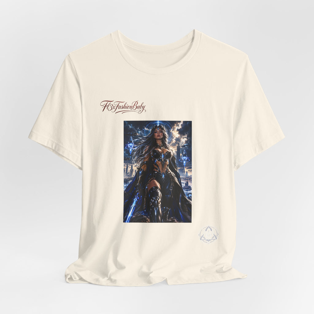 Wonder Heroine Graphic Tee — 'Flirtatious Lady' Front Print