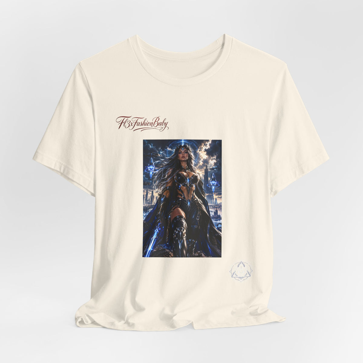 Wonder Heroine Graphic Tee — 'Flirtatious Lady' Front Print