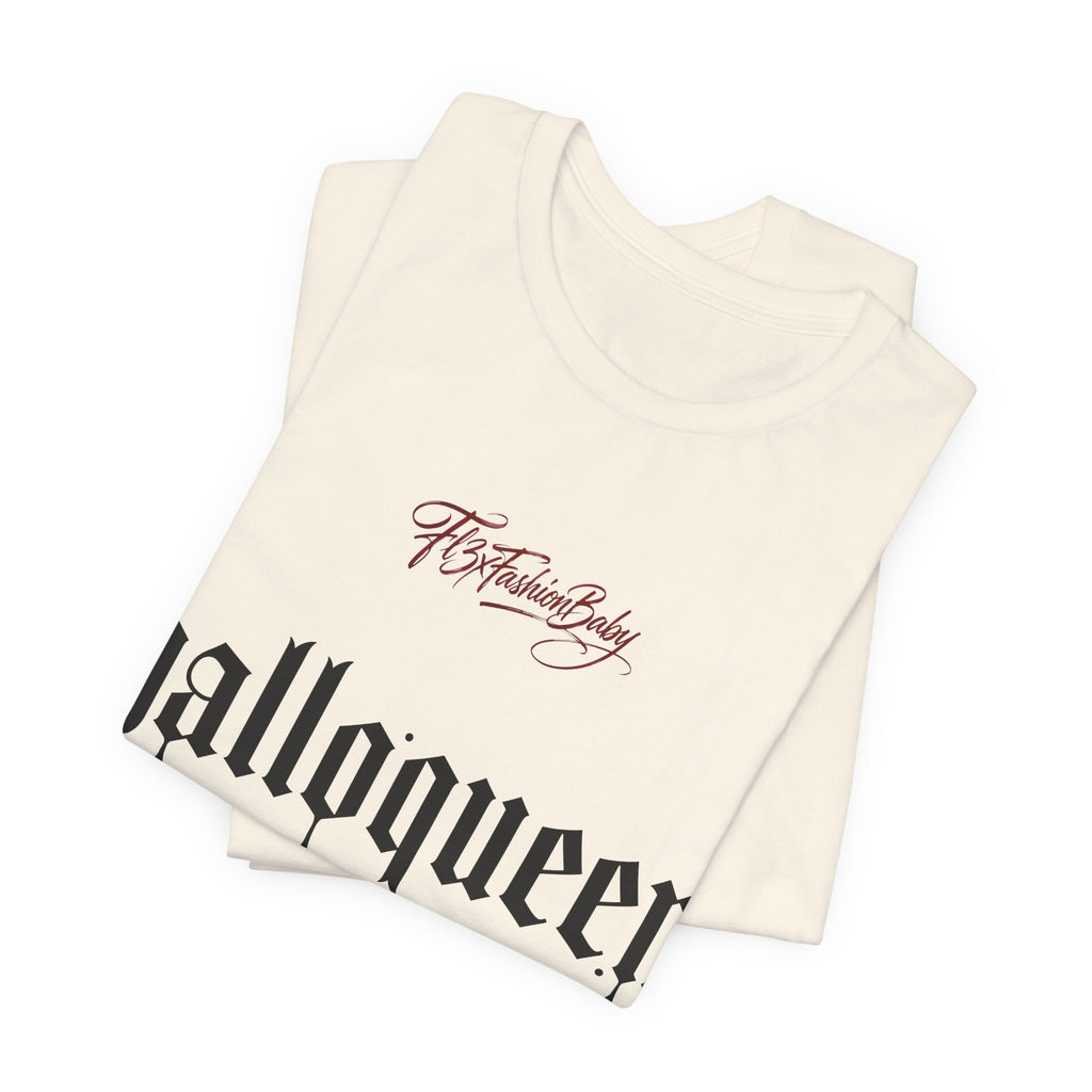 Halloqueen Gothic Tee — 'Halloqueen' Graphic Halloween T-Shirt
