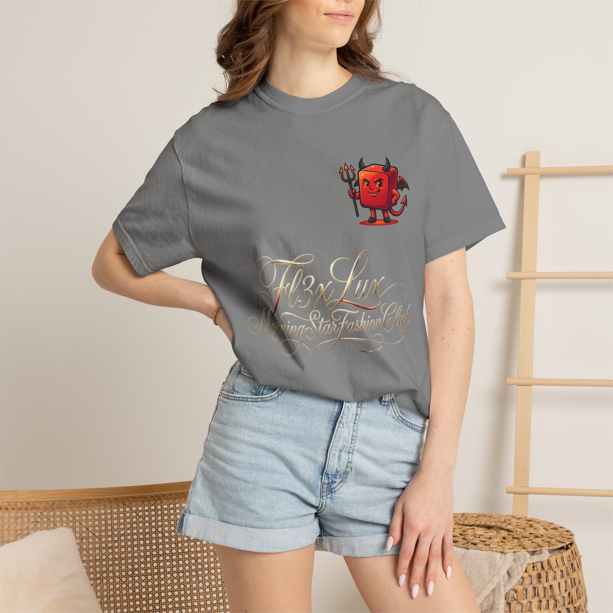 Phoenix & Devil Graphic T-Shirt — Fi3x Fashion Morning Star Club
