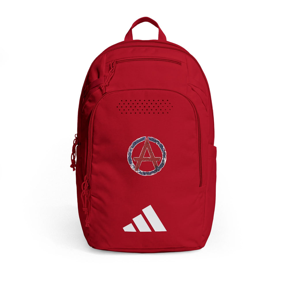Embroidered Defender 5 Backpack — Patriotic 'A' Crest (Adidas)