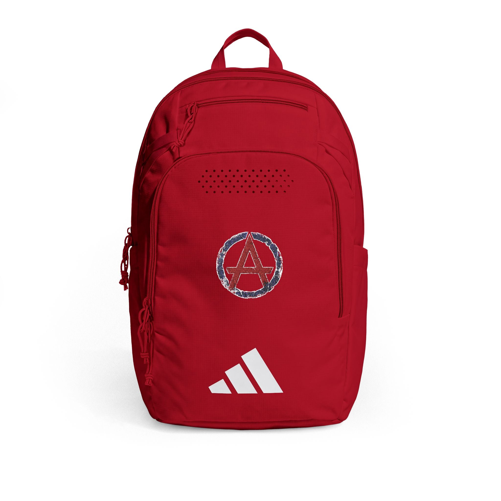 Embroidered Defender 5 Backpack — Patriotic 'A' Crest (Adidas)